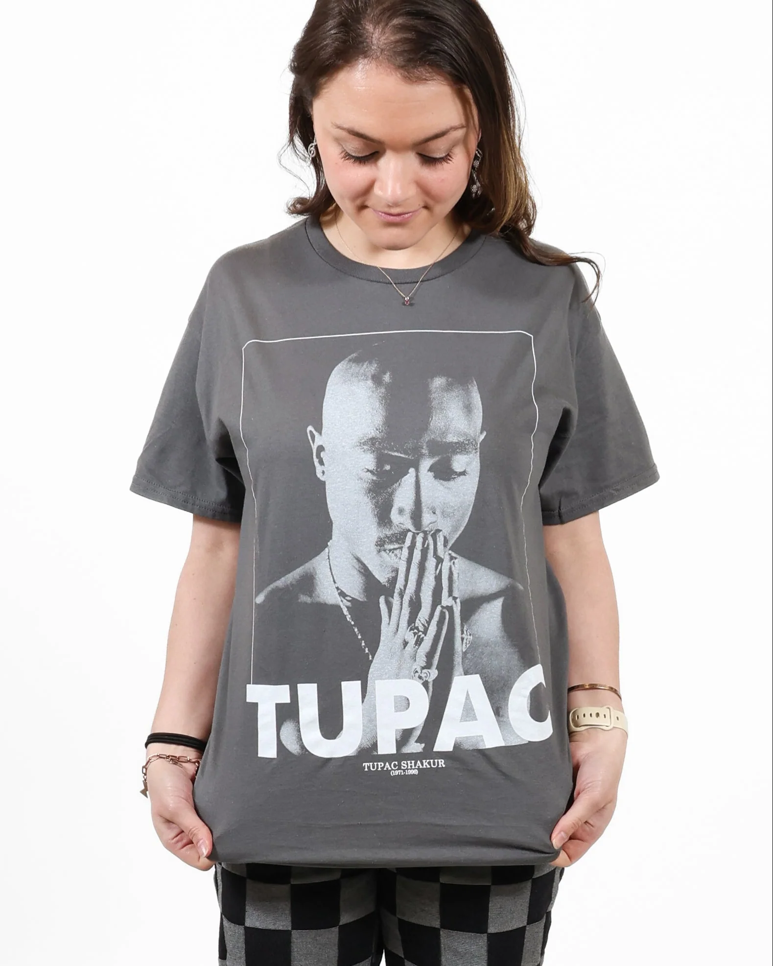 2PAC - PRAYING T-SHIRT - Image 3