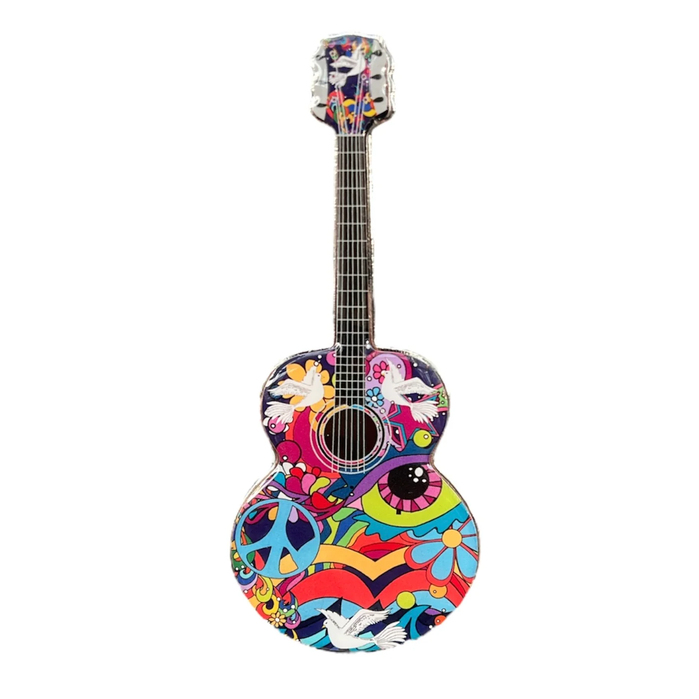 ROCK HALL 60'S DOVE GUITAR MAGNET