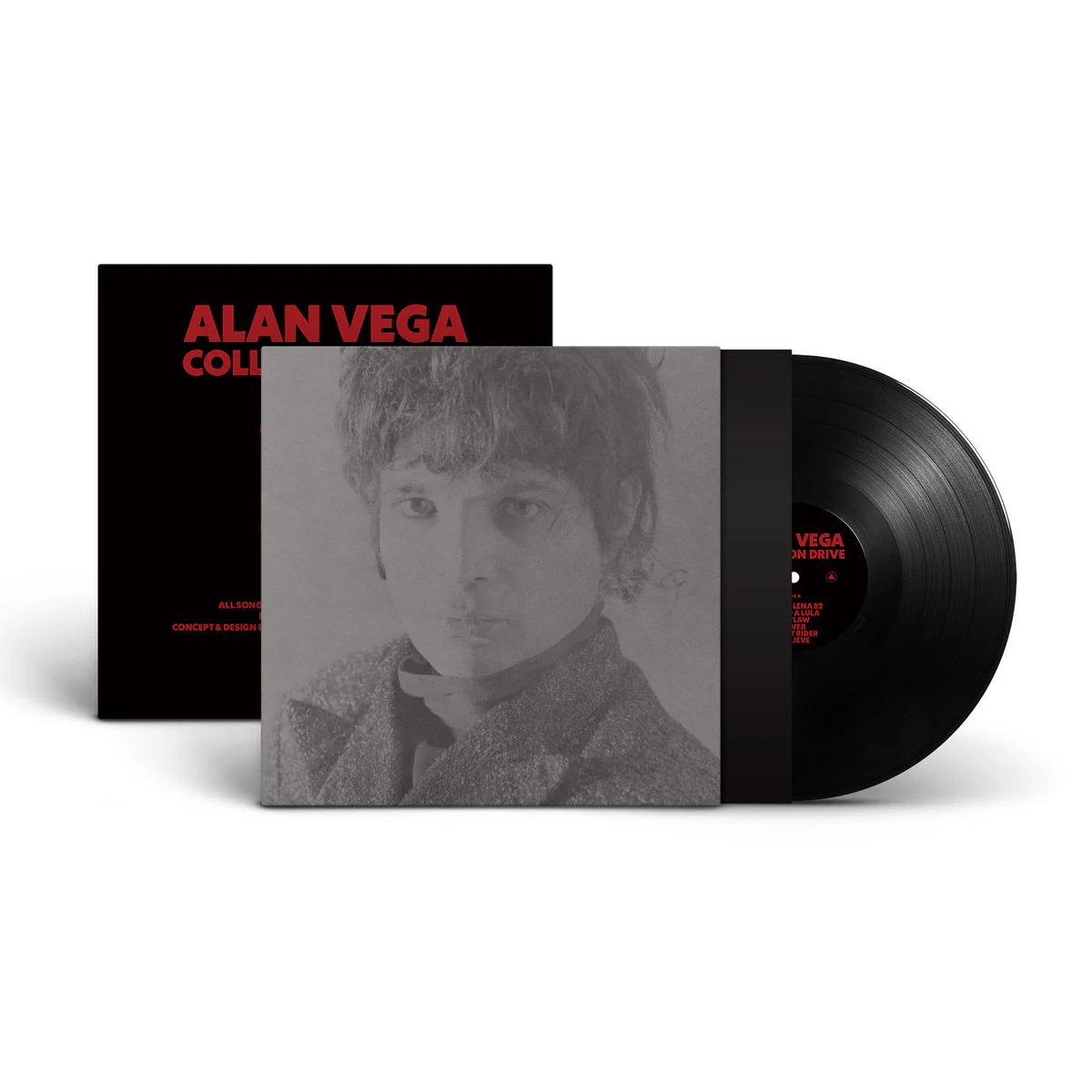 ALAN VEGA - COLLISION DRIVE - VINYL LP