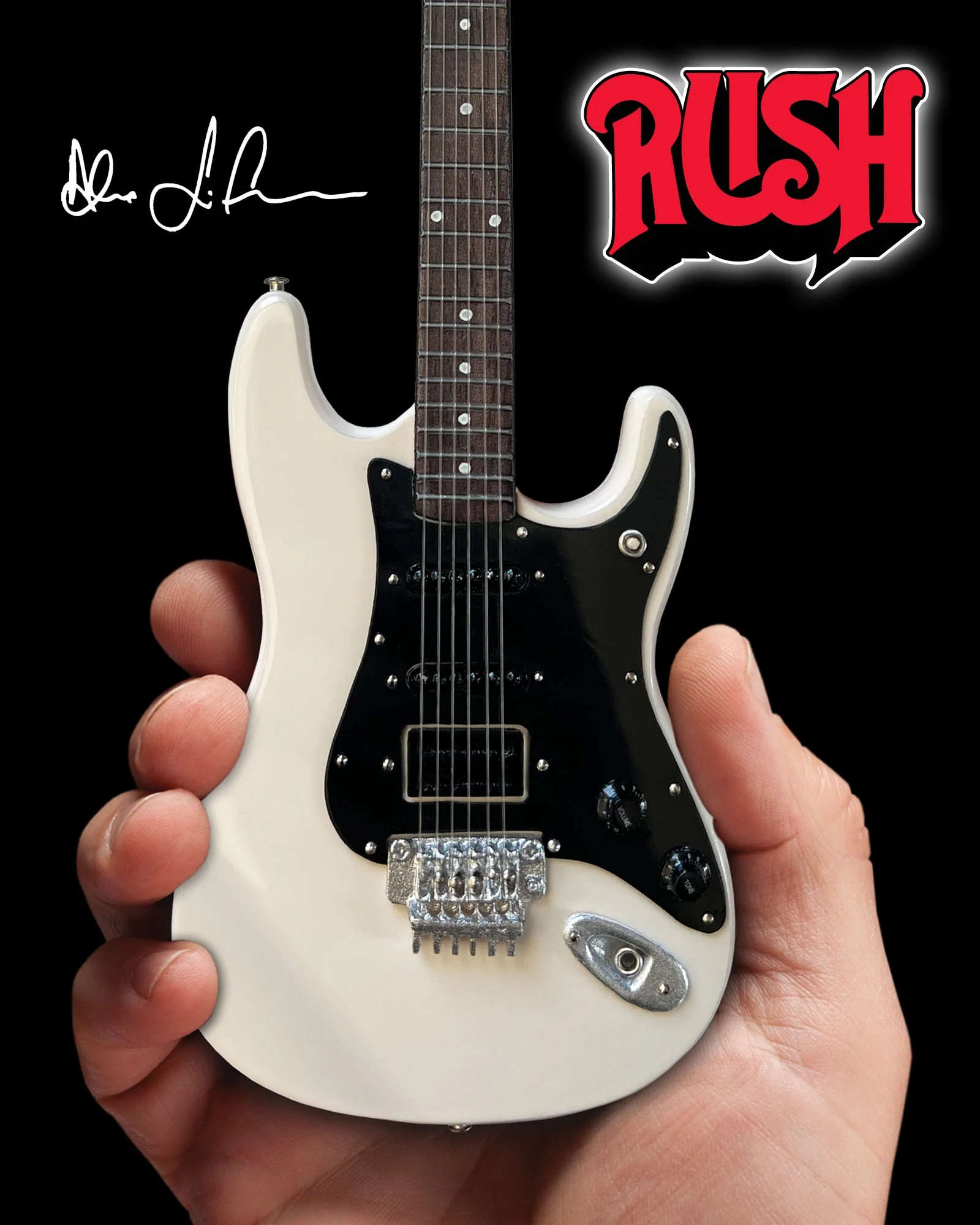 ALEX LIFESON - SPORTSCASTER - MINI GUITAR - Image 4