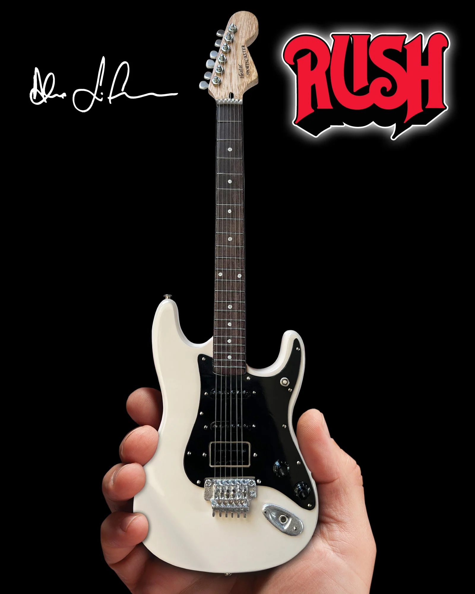 ALEX LIFESON - SPORTSCASTER - MINI GUITAR - Image 5
