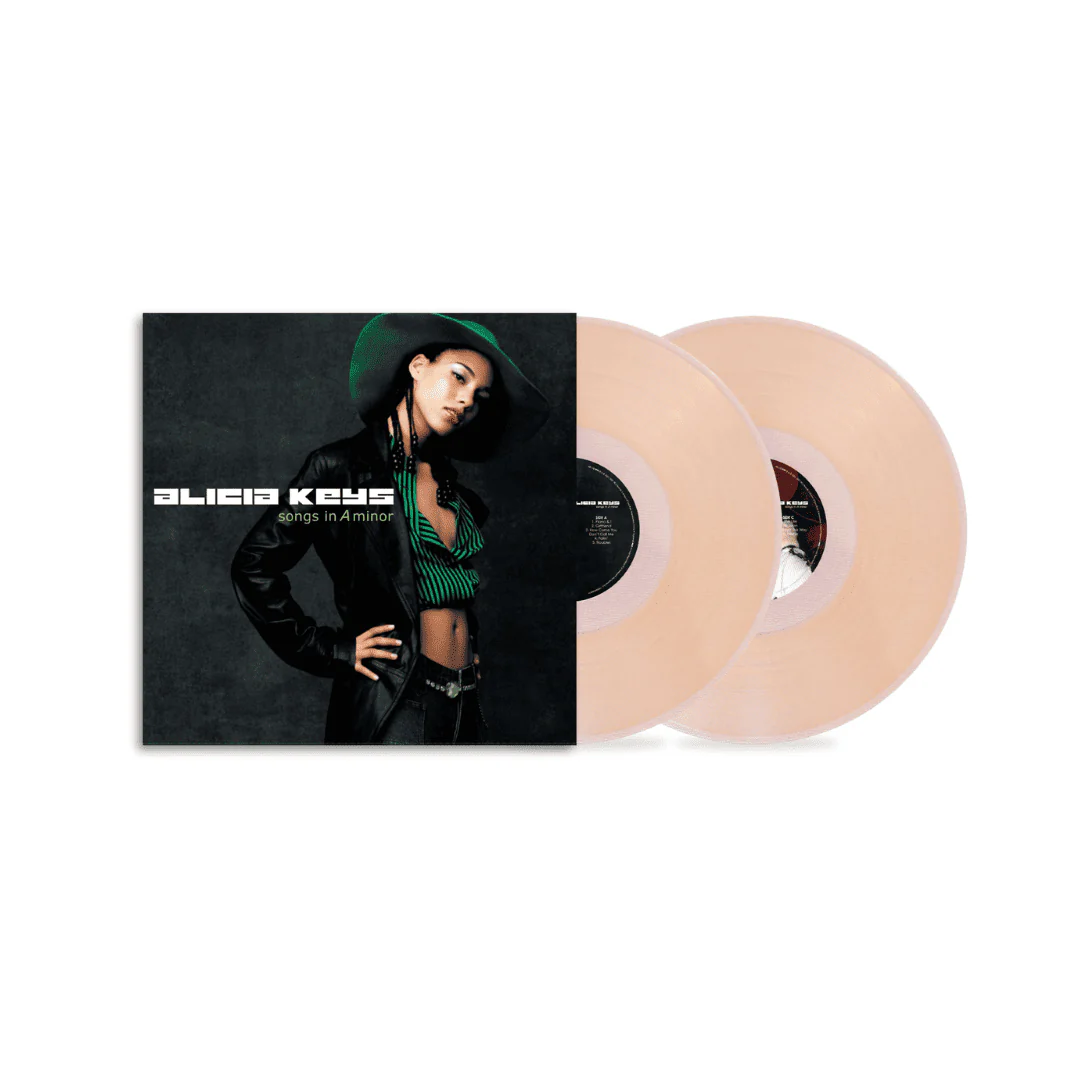 ALICIA KEYS - SONGS IN A MINOR - INDIE EXCLUSIVE 25TH ANNIVERSARY EDITION - CRYSTAL ROSE COLOR - 2-LP - VINYL LP - Image 2