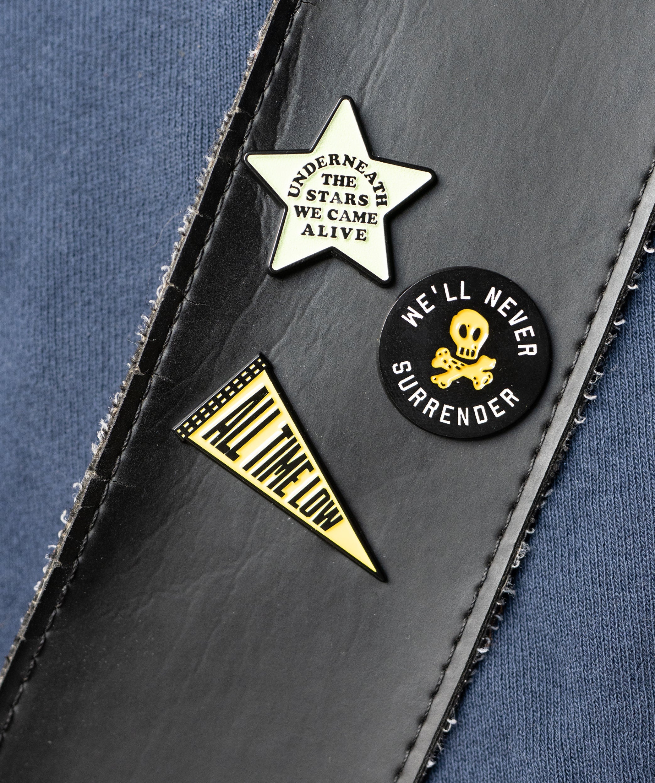 ALL TIME LOW x OXFORD PENNANT - ENAMEL PIN SET - Image 2
