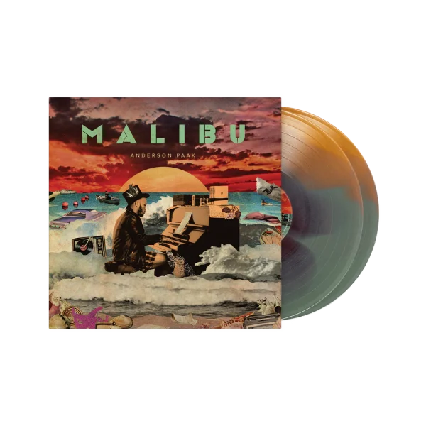 ANDERSON PAAK - MALIBU - 20TH ANNIVERSARY EDITION - THREE COLOR - 2-LP - VINYL LP