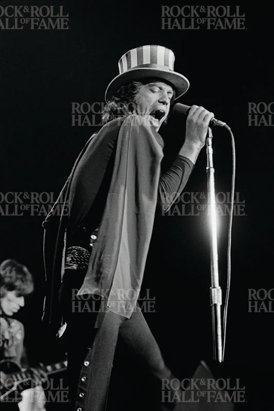 KEITH RICHARDS AND MICK JAGGER OF THE ROLLING STONES - 1969