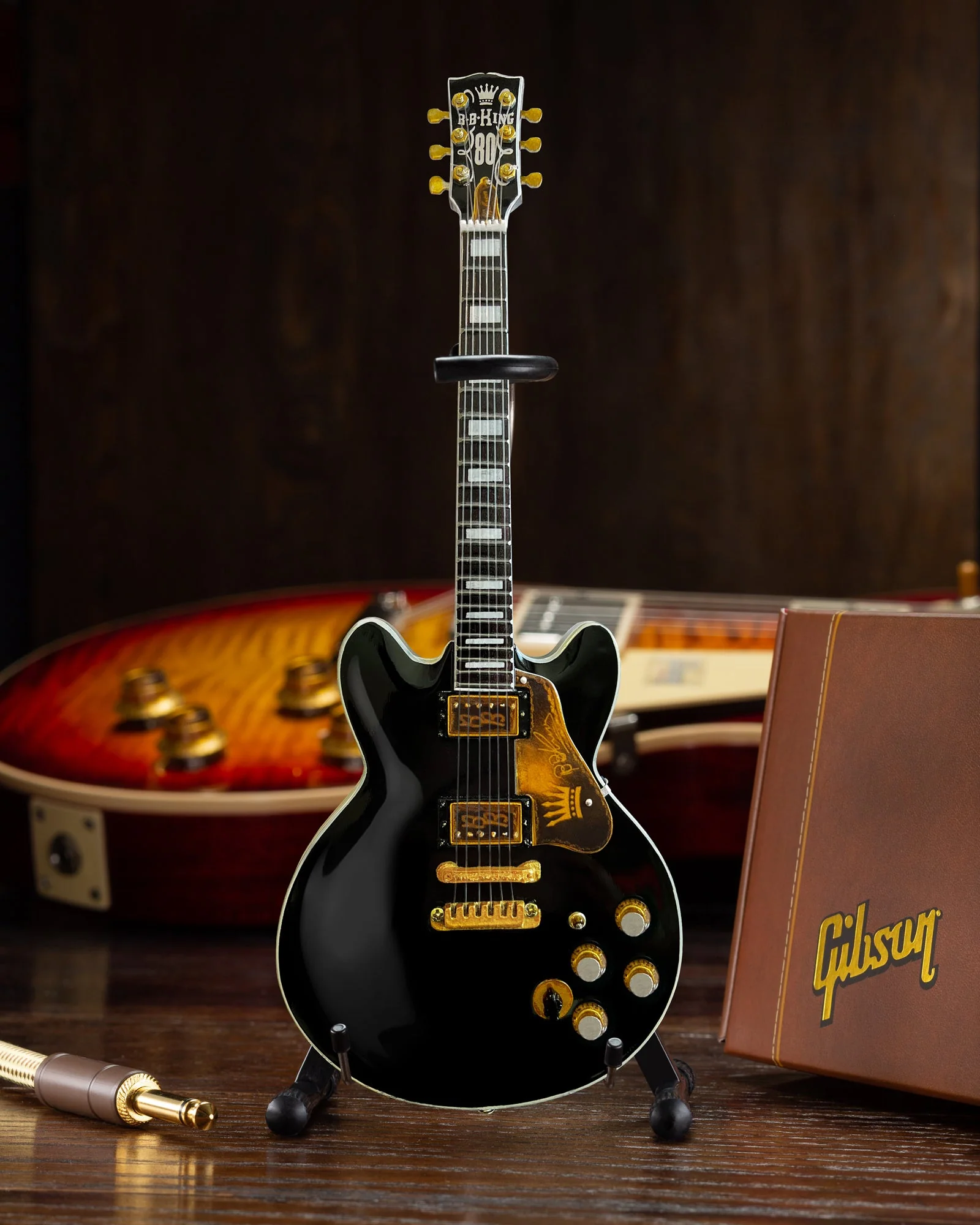 BB KING - GIBSON ES-345 80TH BIRTHDAY LUCILLE - MINI GUITAR - Image 5