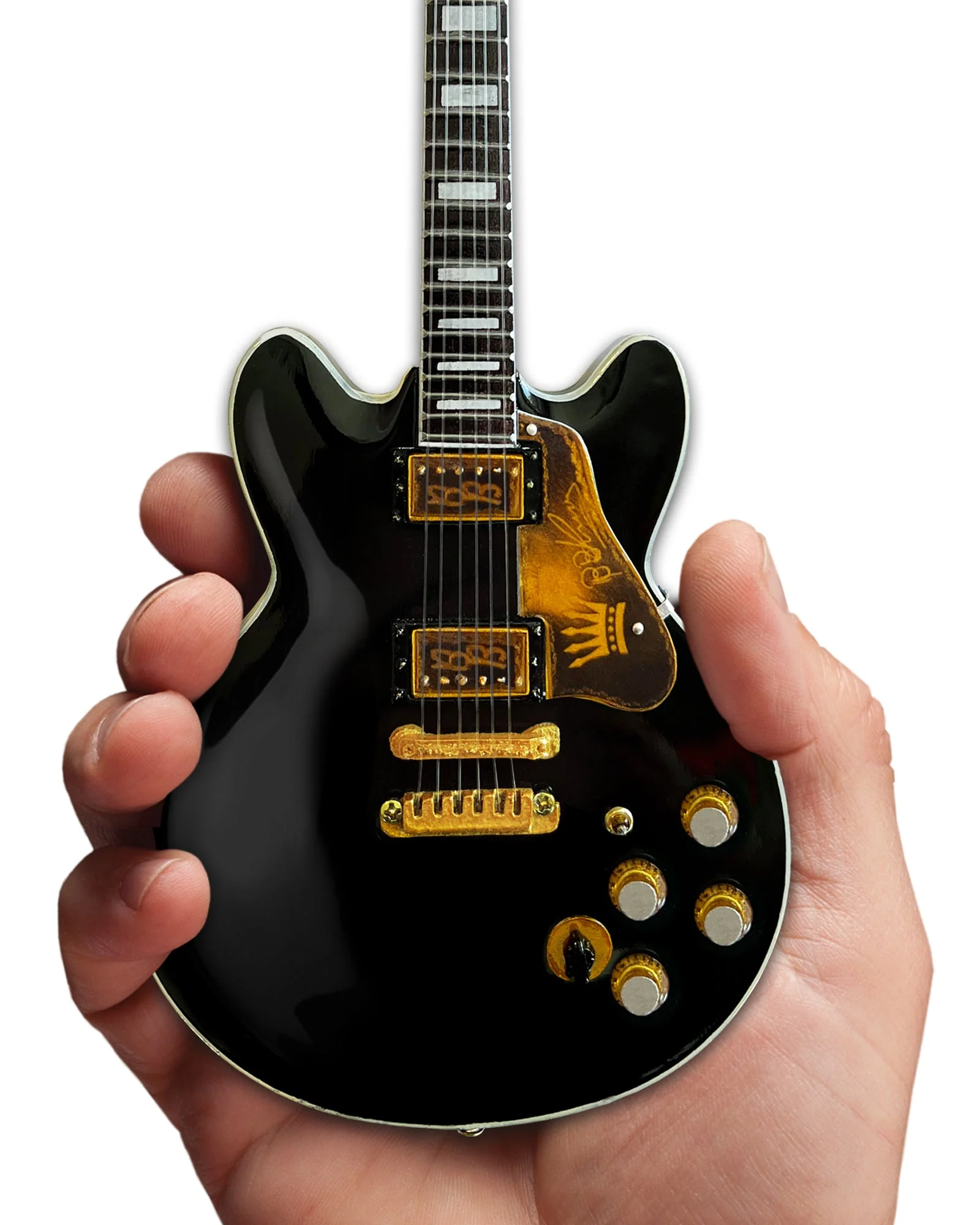 BB KING - GIBSON ES-345 80TH BIRTHDAY LUCILLE - MINI GUITAR - Image 6