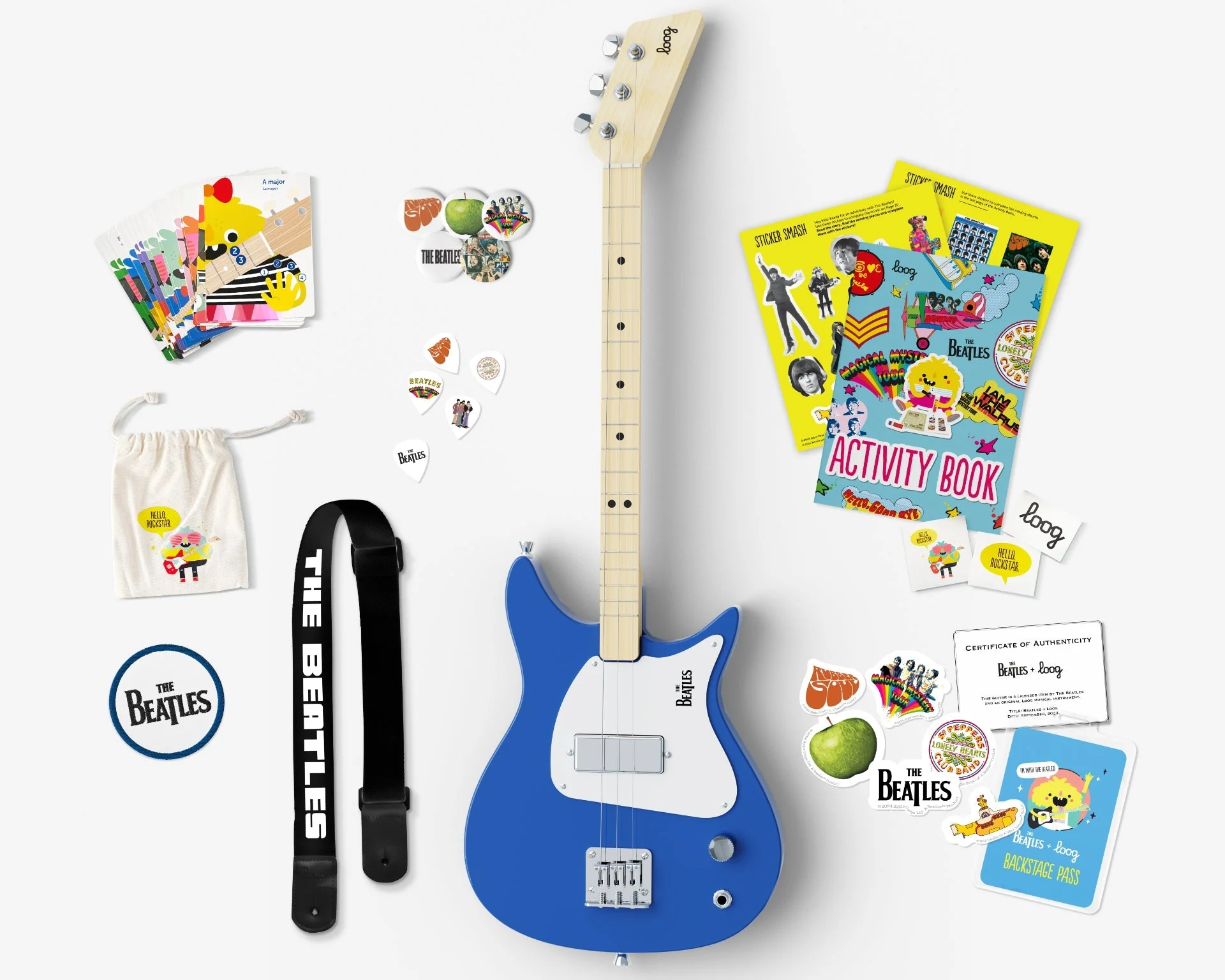 THE BEATLES x LOOG - ELECTRIC GUITAR BUNDLE