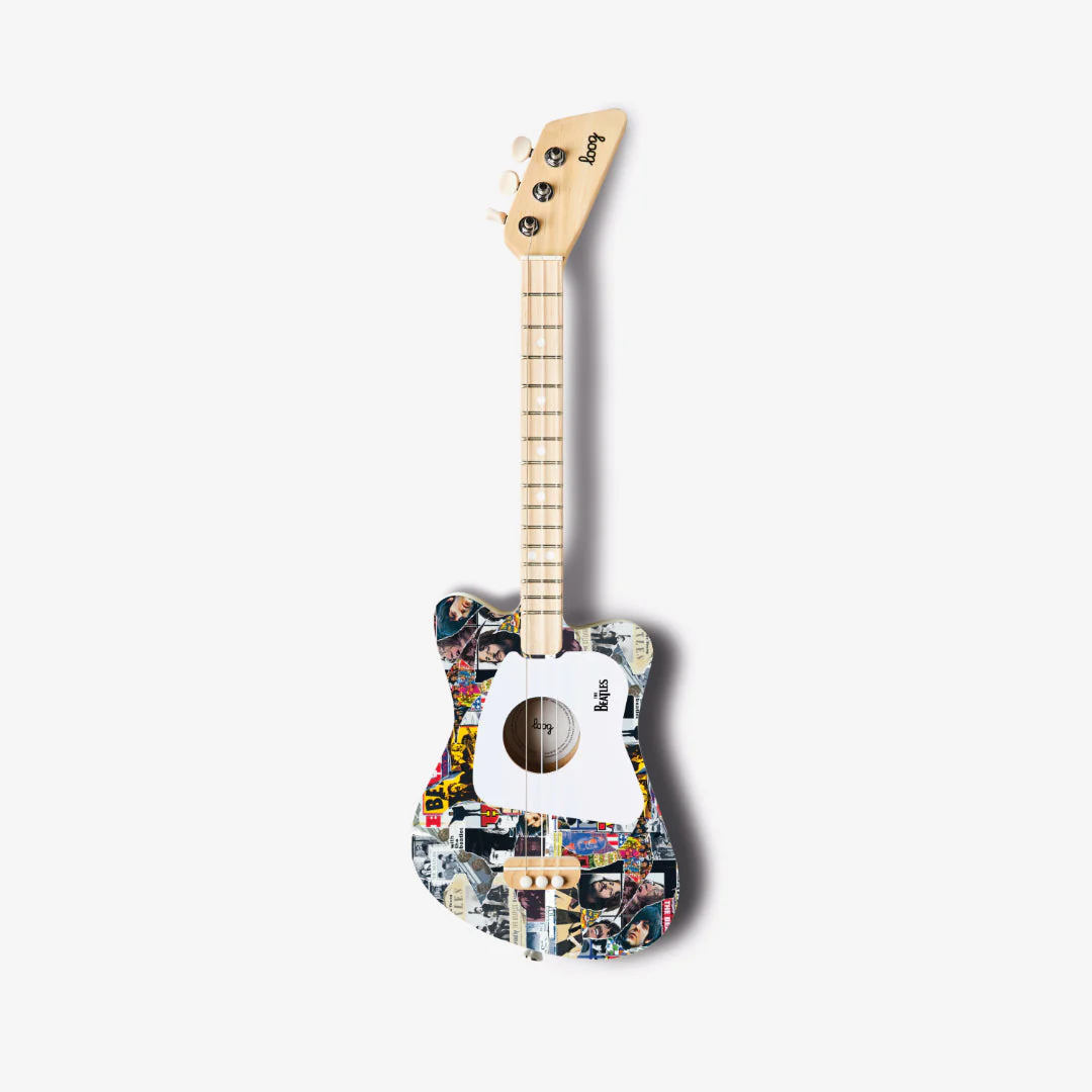 THE BEATLES x LOOG GUITARS - COLLAGE MINI GUITAR BUNDLE - Image 3