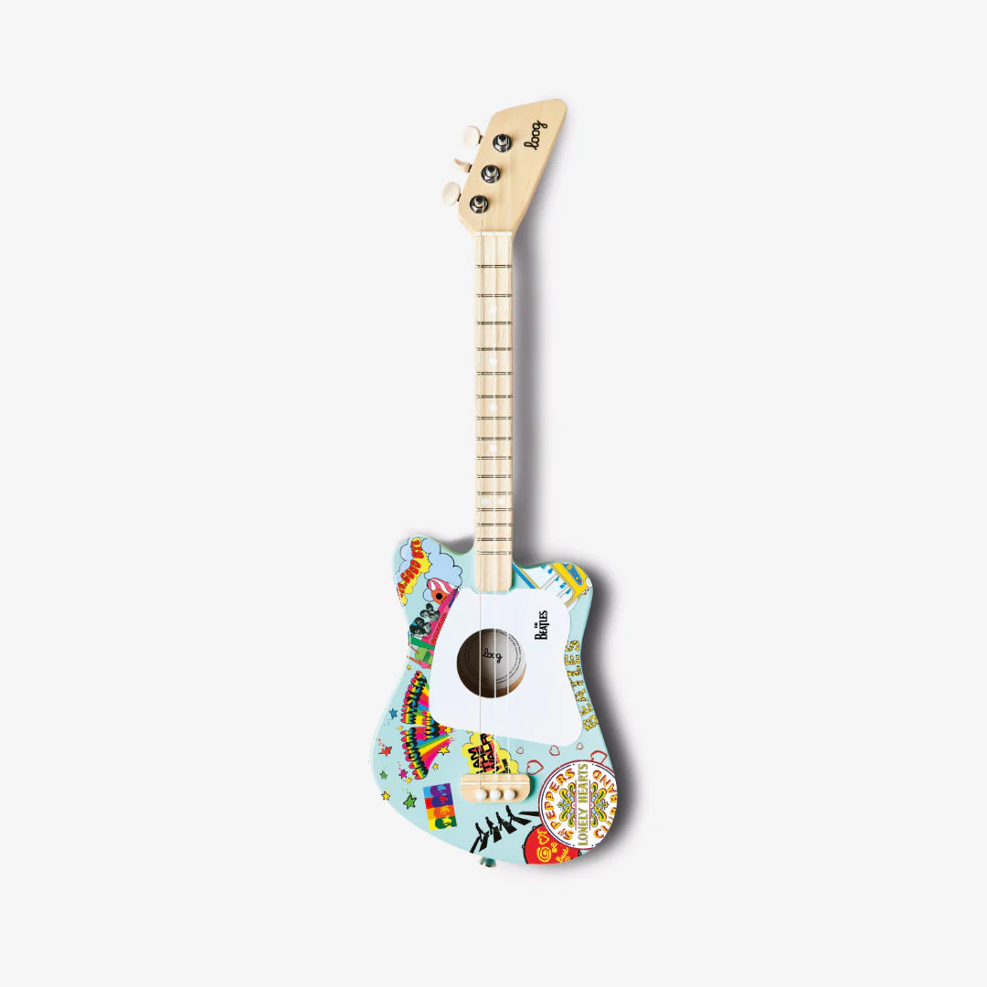 THE BEATLES x LOOG GUITARS - SGT. PEPPERS MINI GUITAR BUNDLE - Image 3