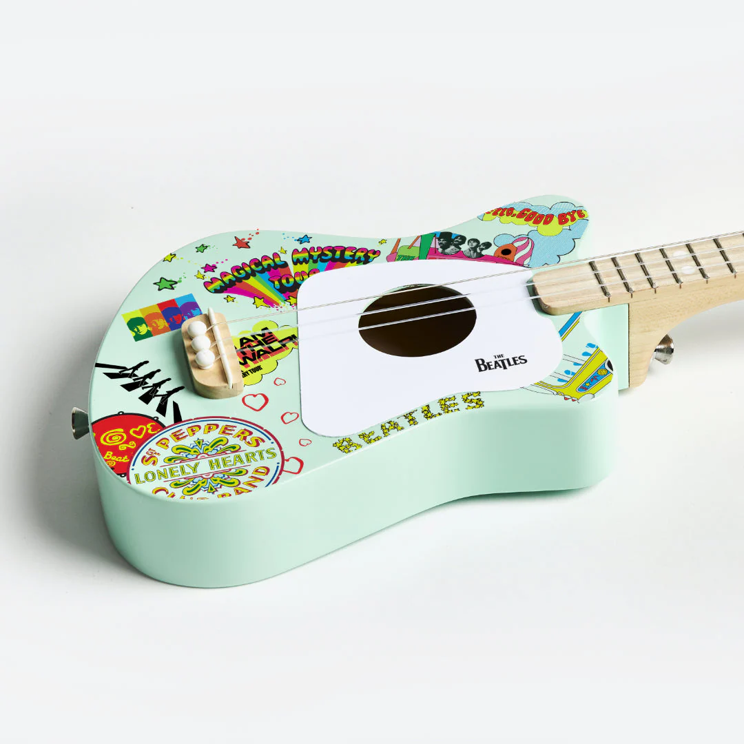 THE BEATLES x LOOG GUITARS - SGT. PEPPERS MINI GUITAR BUNDLE - Image 4