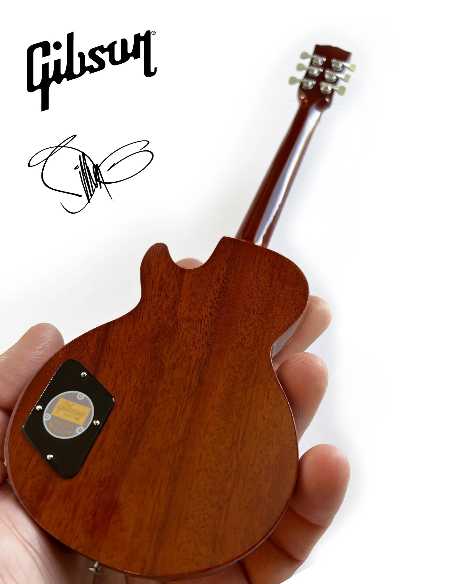 BILLY F GIBBONS - "PINSTRIPE" GIBSON LES PAUL GOLDTOP - MINI GUITAR - Image 6