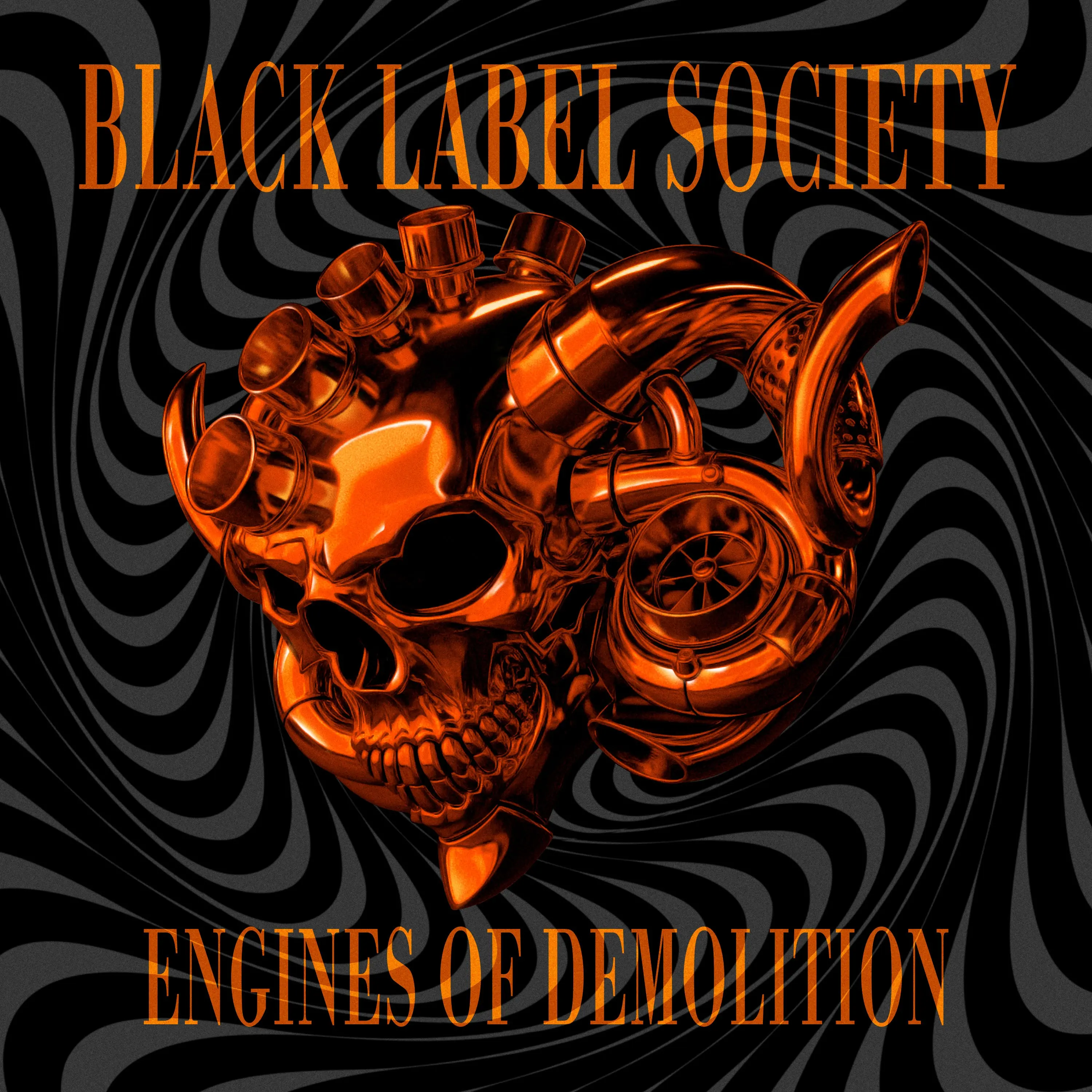 BLACK LABEL SOCIETY - ENGINES OF DEMOLITION - INDIE EXCLUSIVE - ORANGE CUSTARD COLOR - 2-LP - VINYL LP