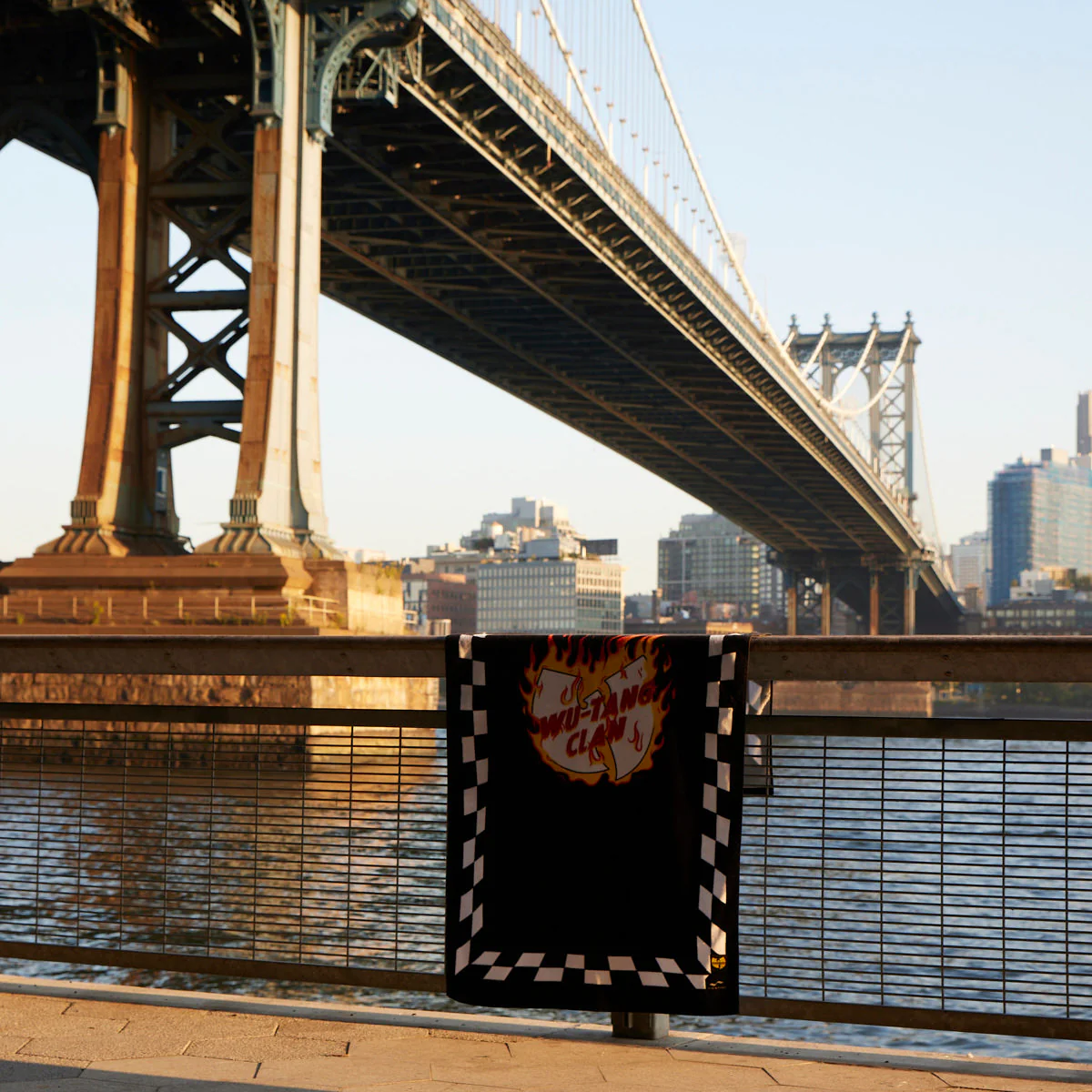 WU-TANG CLAN x SLOWTIDE - BLOCKS ON FIRE BEACH TOWEL - Image 4