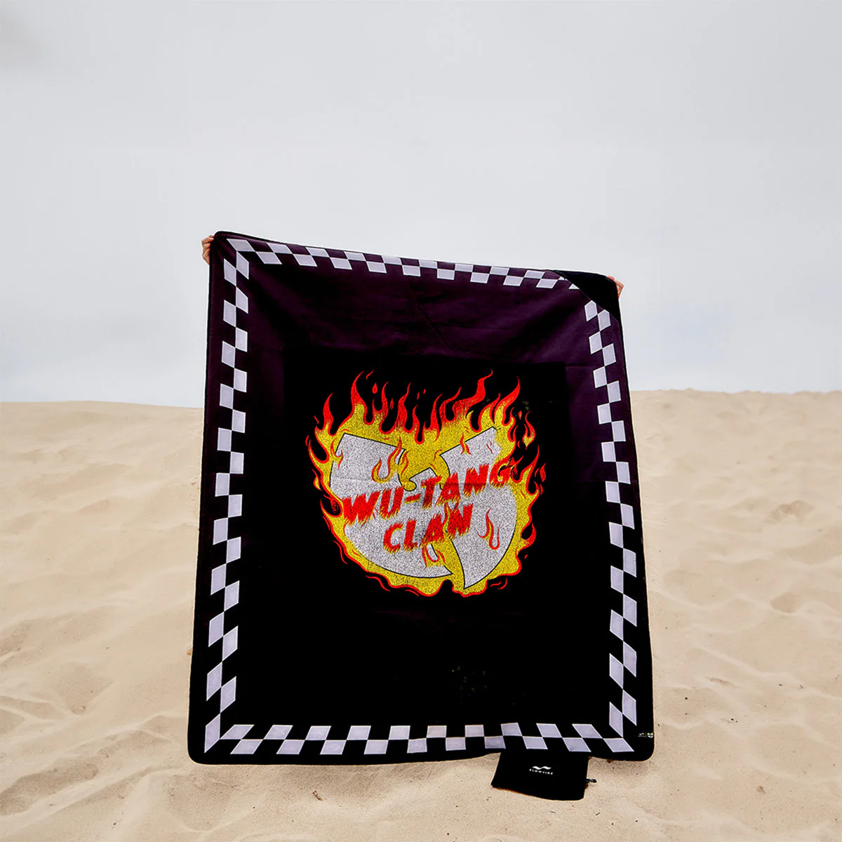 WU-TANG CLAN x SLOWTIDE - BLOCKS ON FIRE QUICK-DRY PICNIC BLANKET - Image 4