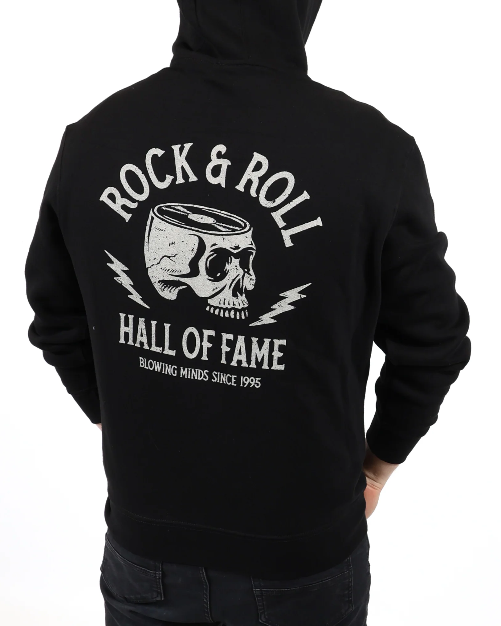 ROCK HALL BLOWING MINDS ZIP UP HOODIE - Image 3