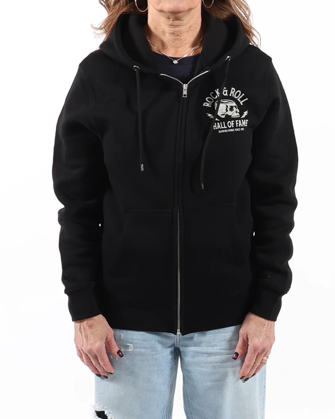 ROCK HALL BLOWING MINDS ZIP UP HOODIE - Image 6
