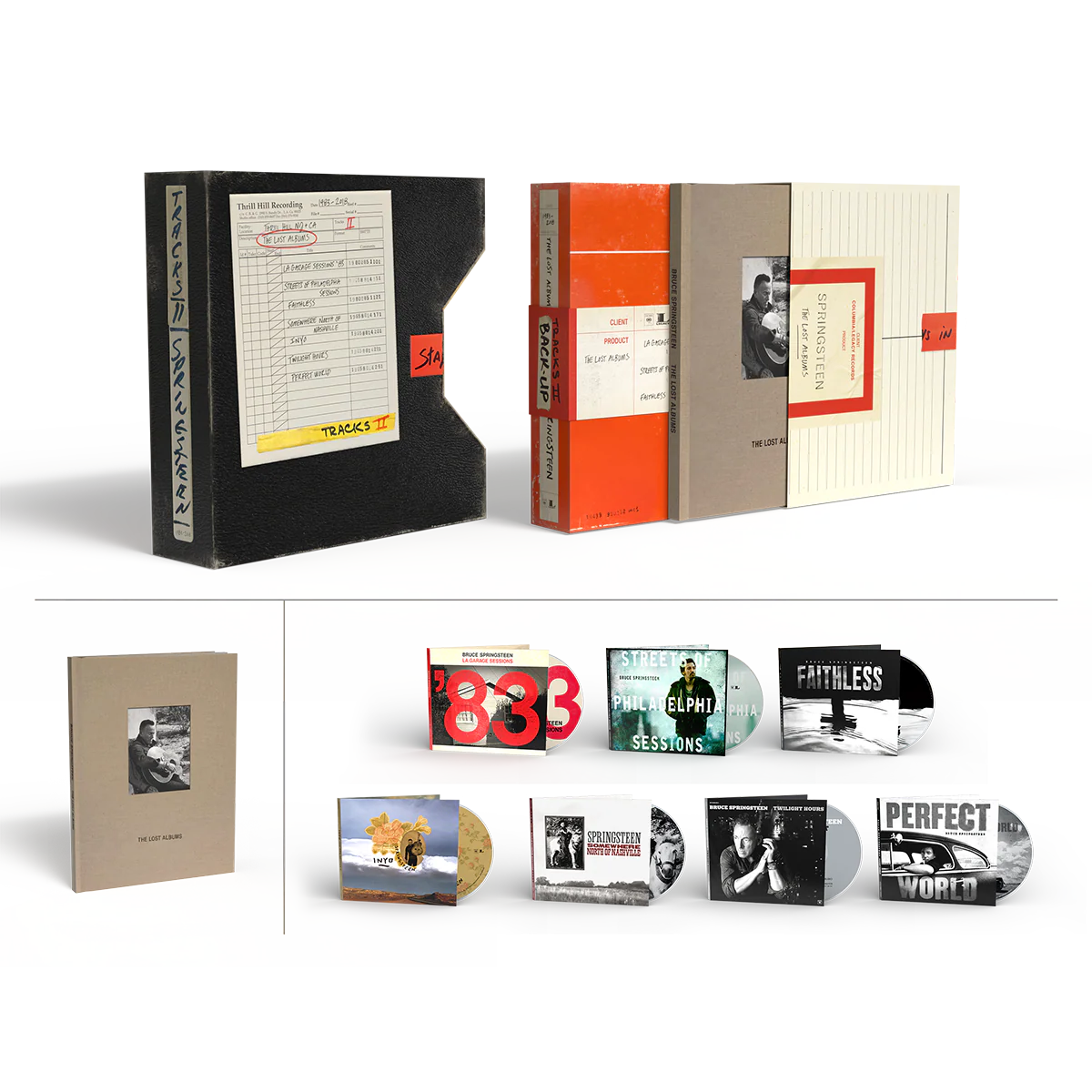 BRUCE SPRINGSTEEN - TRACKS II: THE LOST ALBUMS - 7-CD - COMPACT DISC BOXED SET