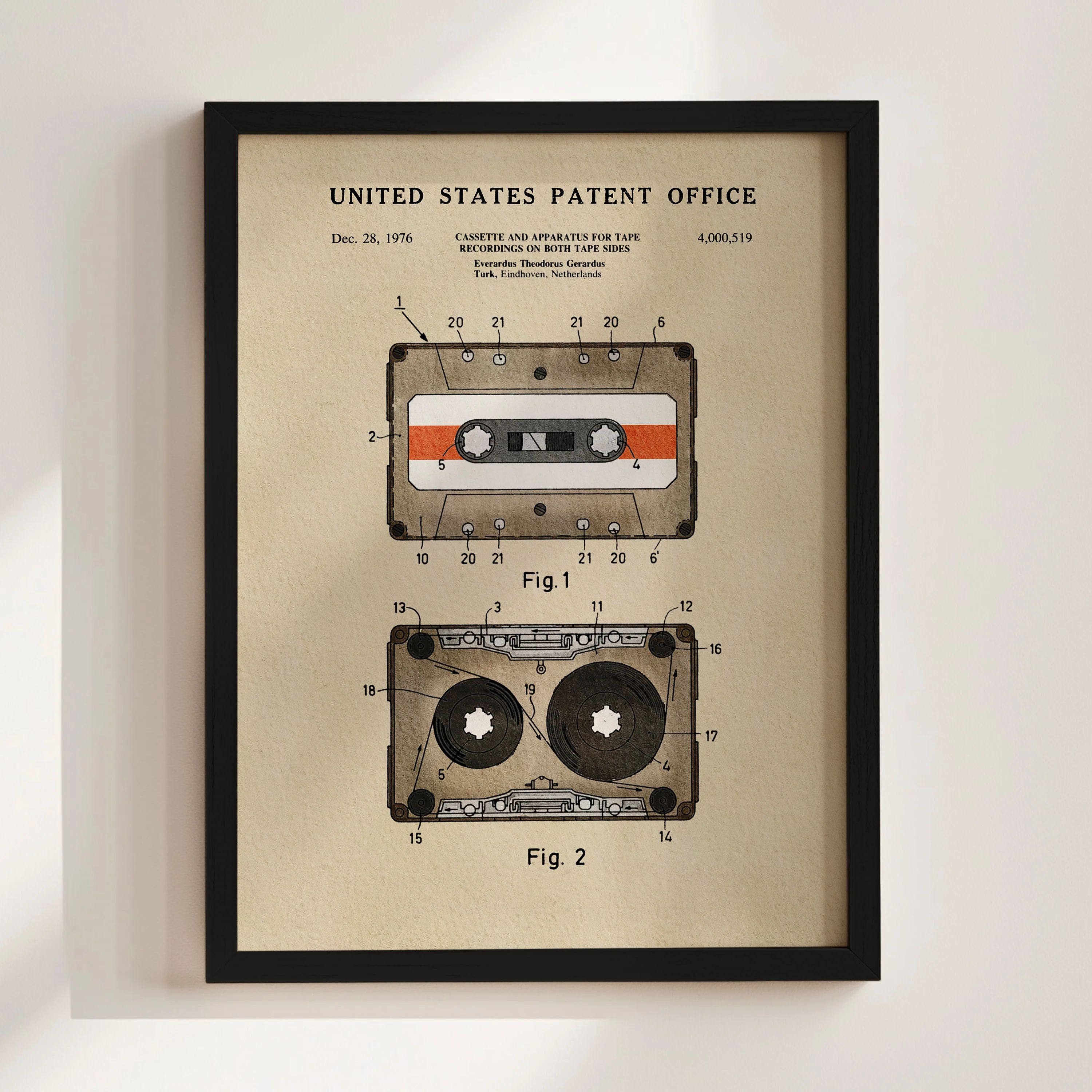 TIMELESS PATENTS - CASSETTE TAPE PRINT - Image 3