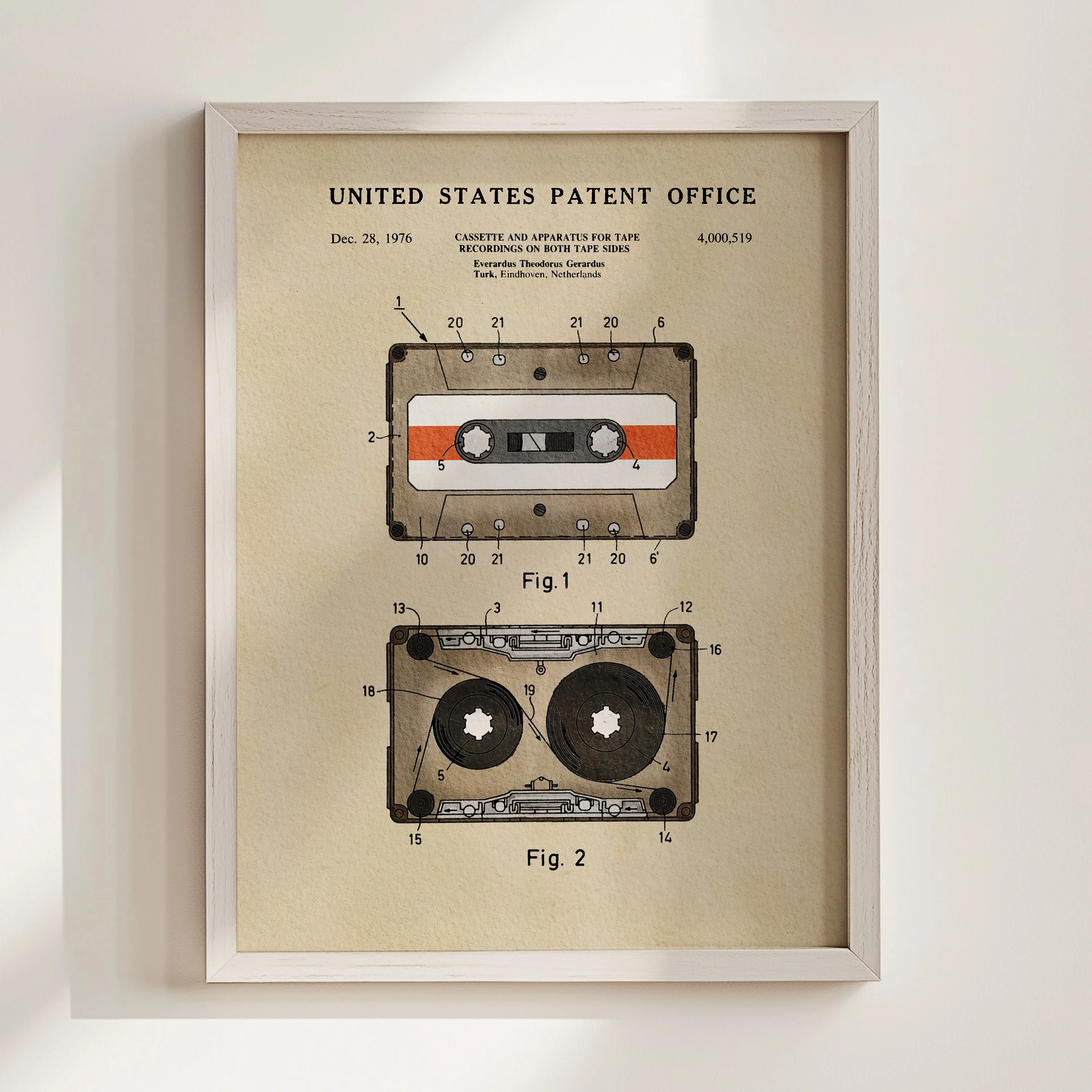 TIMELESS PATENTS - CASSETTE TAPE PRINT - Image 6