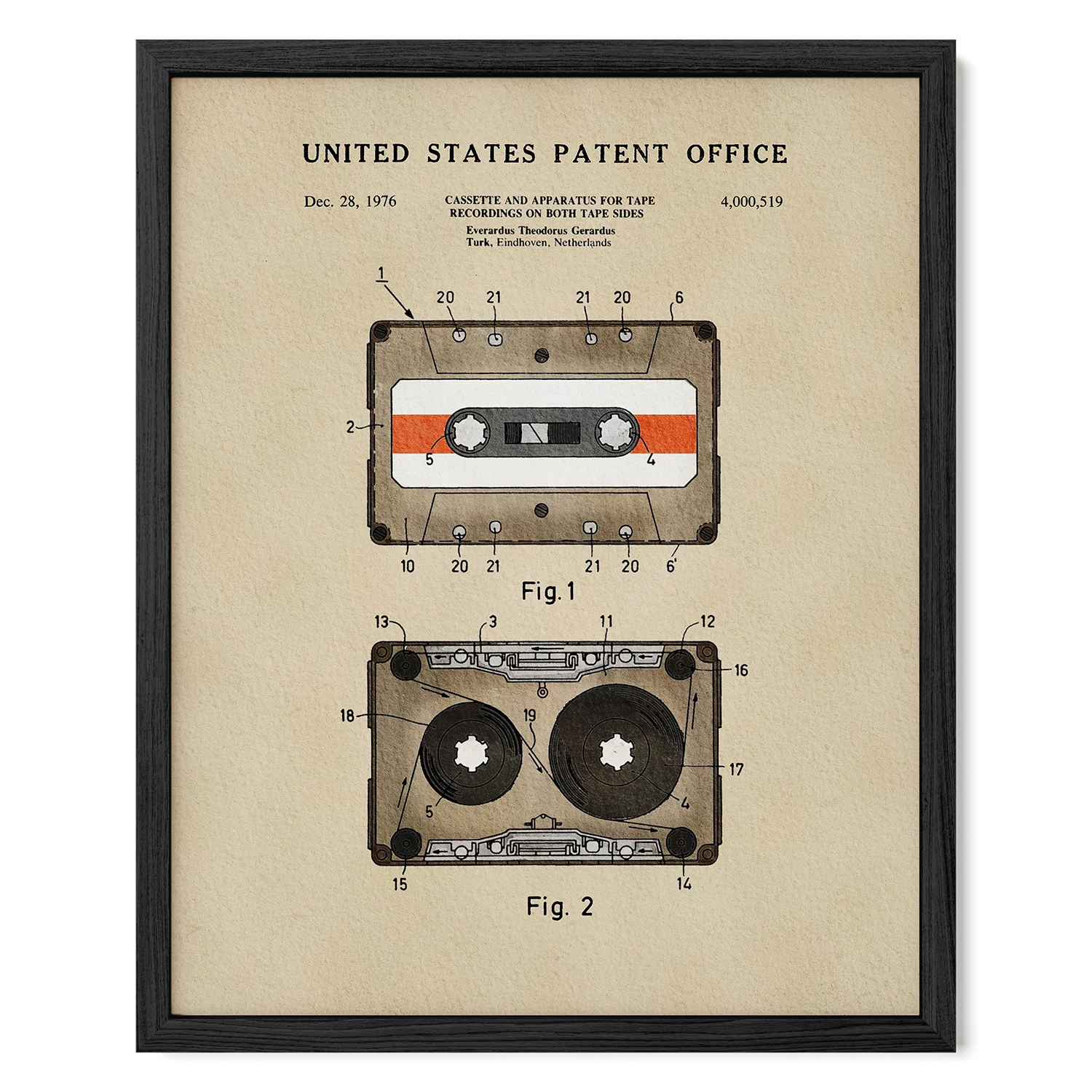 TIMELESS PATENTS - CASSETTE TAPE PRINT - Image 7