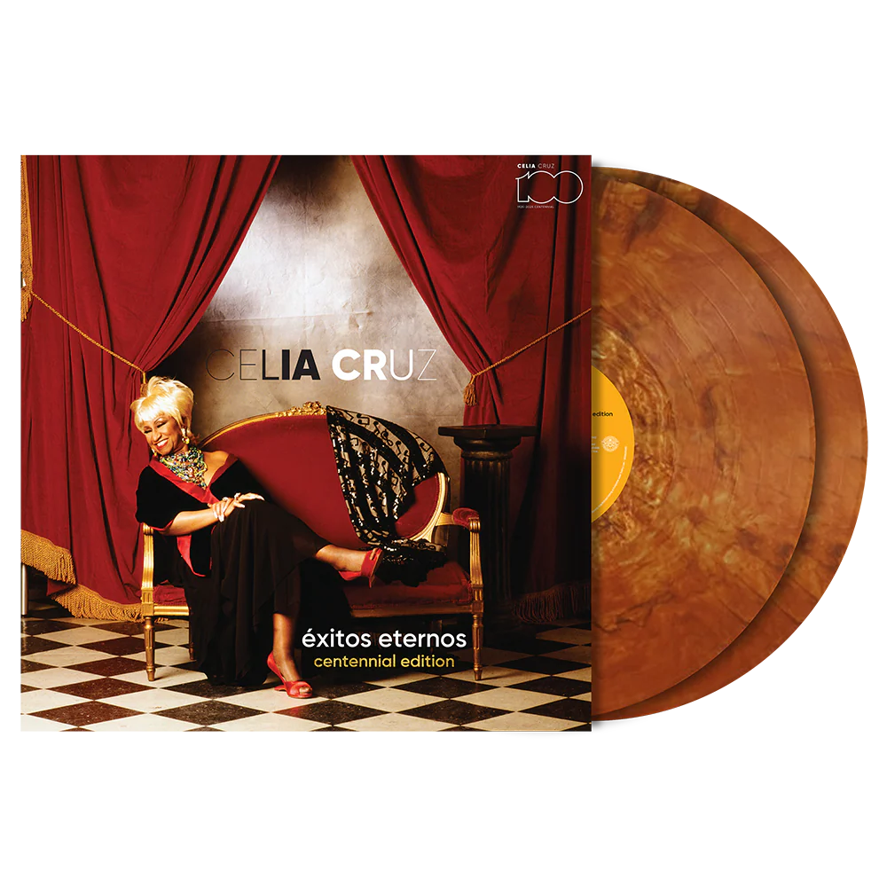 CELIA CRUZ - EXITOS ETERNOS: CENTENNIAL EDITION - COPPER COLOR - 2-LP - VINYL LP