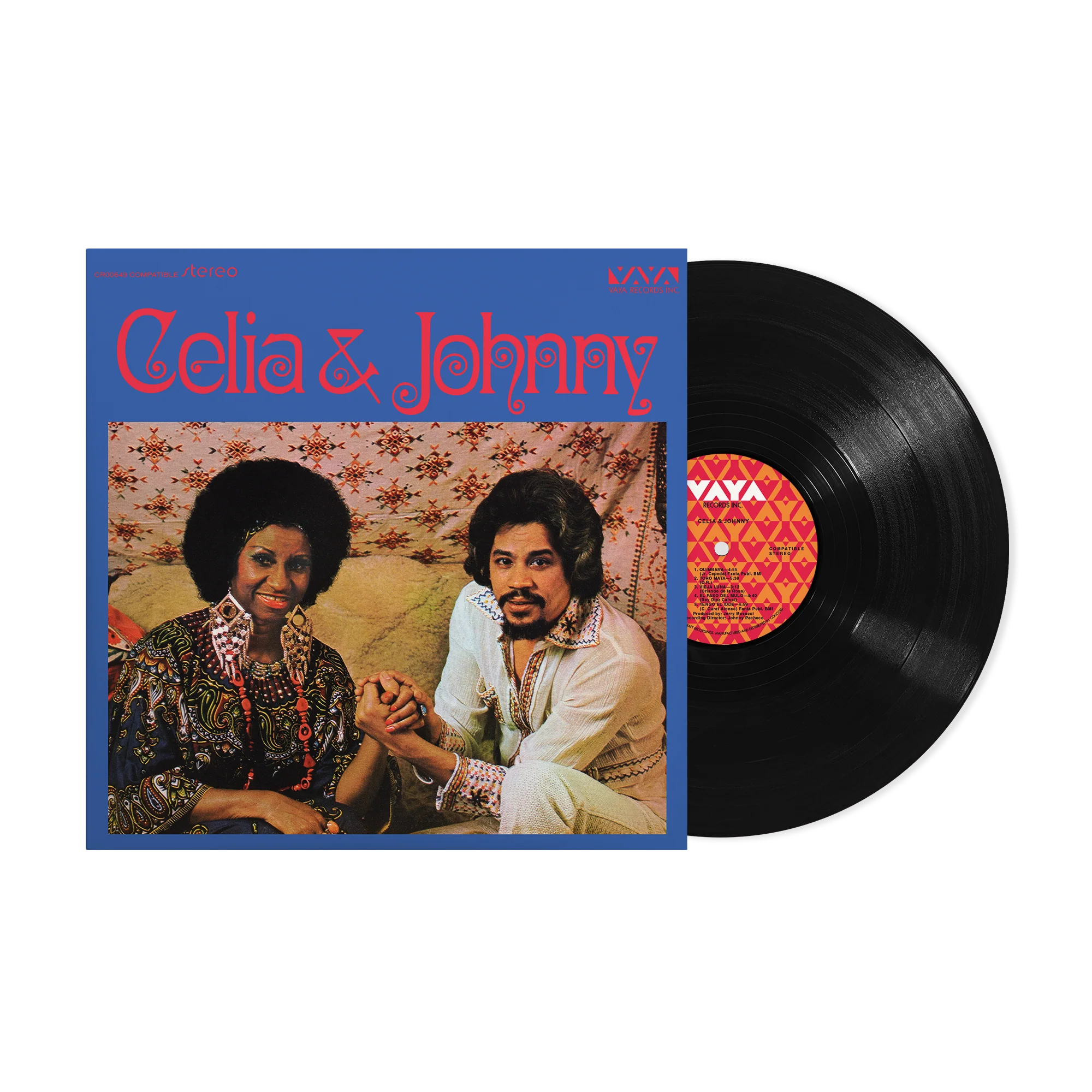 CELIA CRUZ & JOHNNY PACHECO - CELIA & JOHNNY - VINYL LP