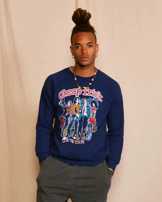 CHEAP TRICK - 1979 US TOUR UNISEX SWEATSHIRT