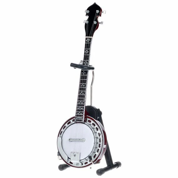 AXE HEAVEN - CLASSIC BANJO WITH A ROSEWOOD BACK - MINI GUITAR