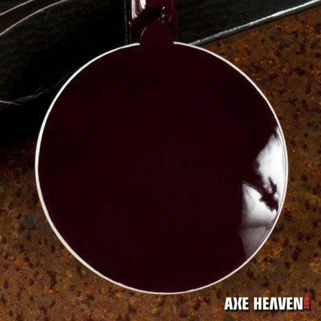 AXE HEAVEN - CLASSIC BANJO WITH A ROSEWOOD BACK - MINI GUITAR - Image 4