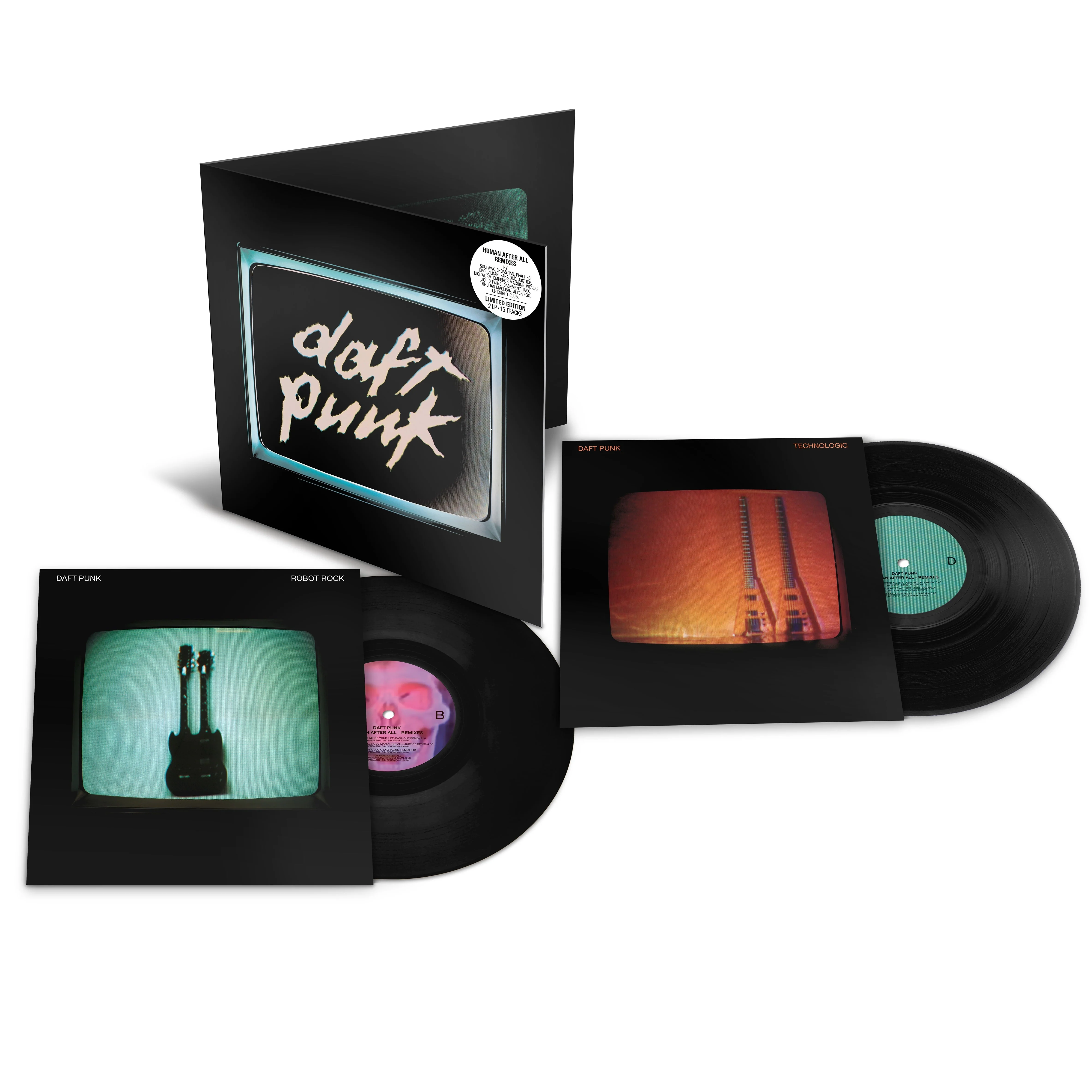 DAFT PUNK - HUMAN AFTER ALL - 2-LP - VINYL LP