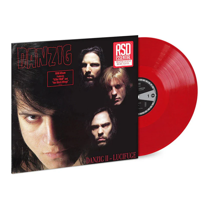 DANZIG - DANZIG II: LUCIFUGE - INDIE EXCLUSIVE - RED COLOR - VINYL LP