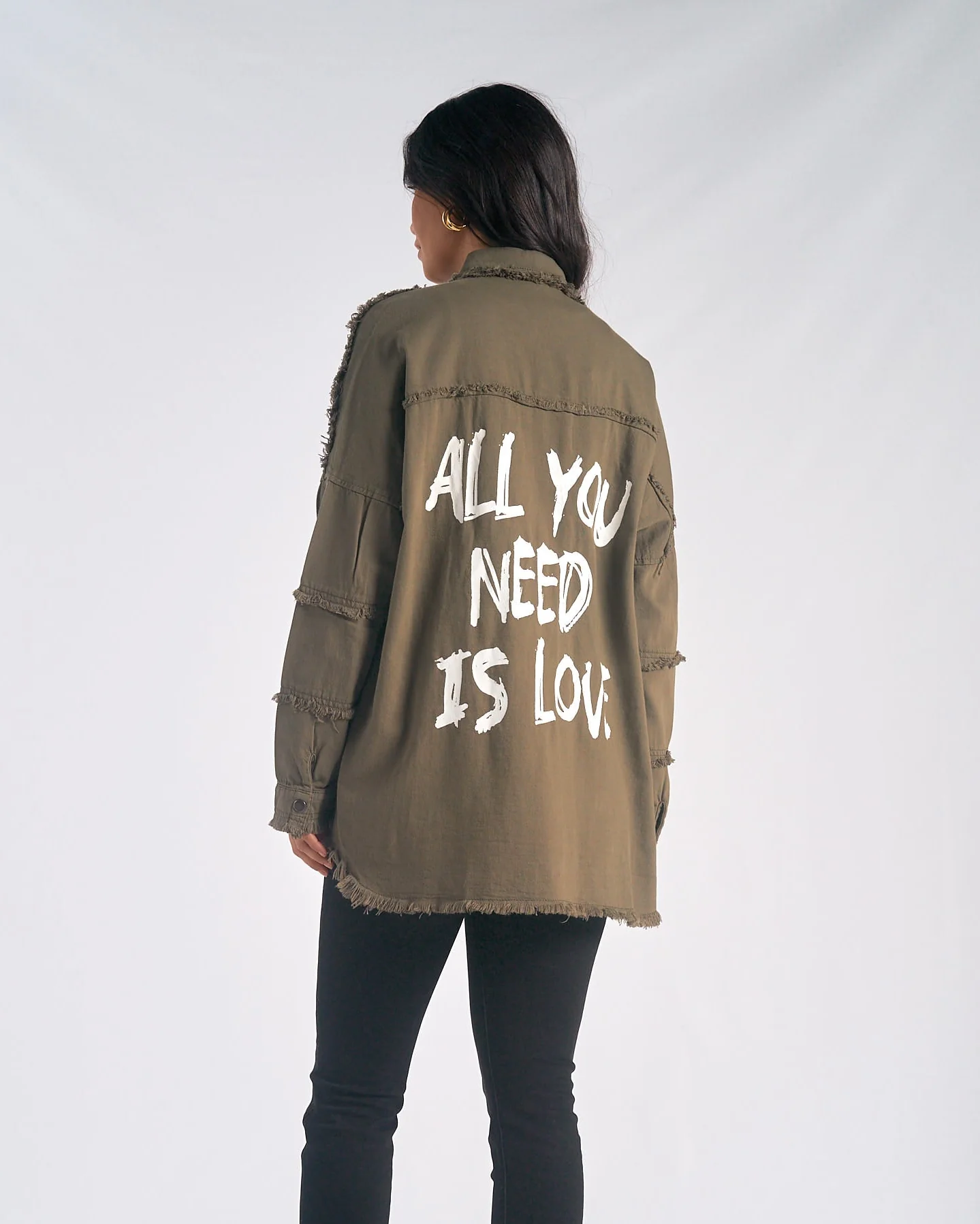 ALL YOU NEED IS LOVE SHACKET BY ELAN