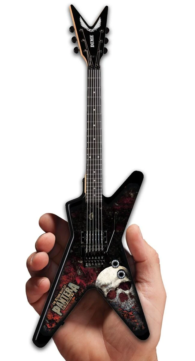PANTERA - DEAN DIMEBAG - FAR BEYOND BOOTLEG GRAPHIC ML - MINI GUITAR