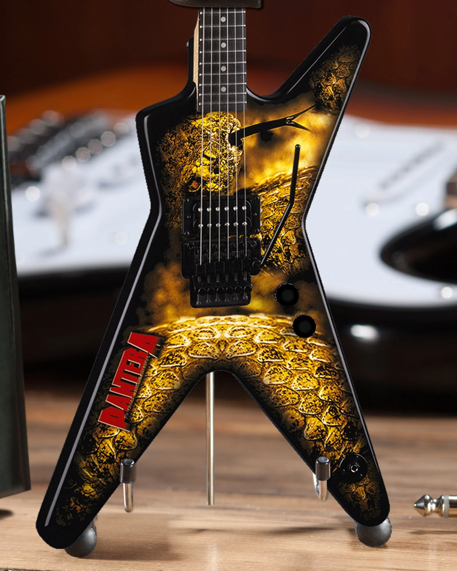 PANTERA - DEAN DIMEBAG - SOUTHERN TRENDKILL ML - MINI GUITAR - Image 3