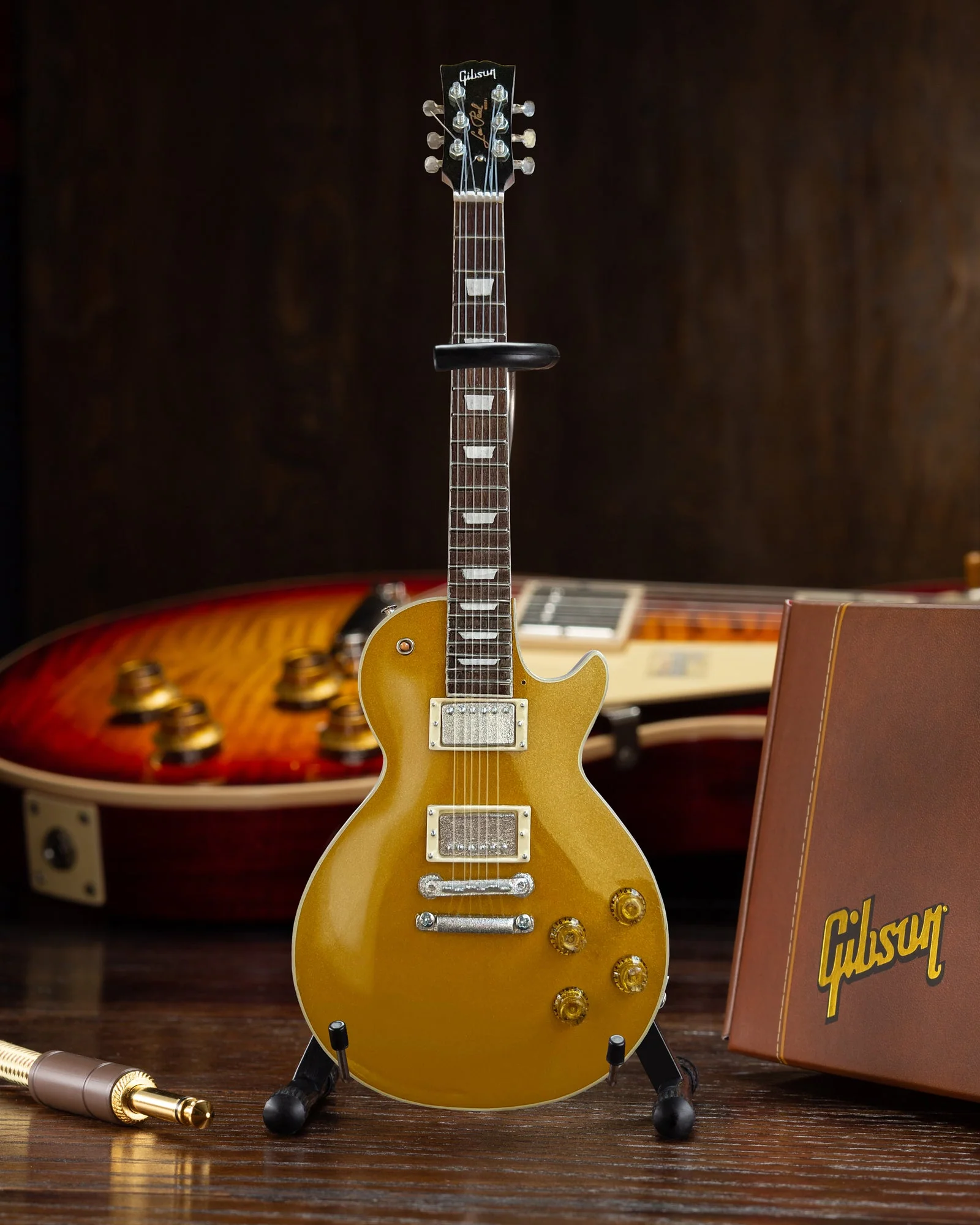 DUANE ALLMAN - 1957 GIBSON LES PAUL GOLDTOP - MINI GUITAR - Image 5