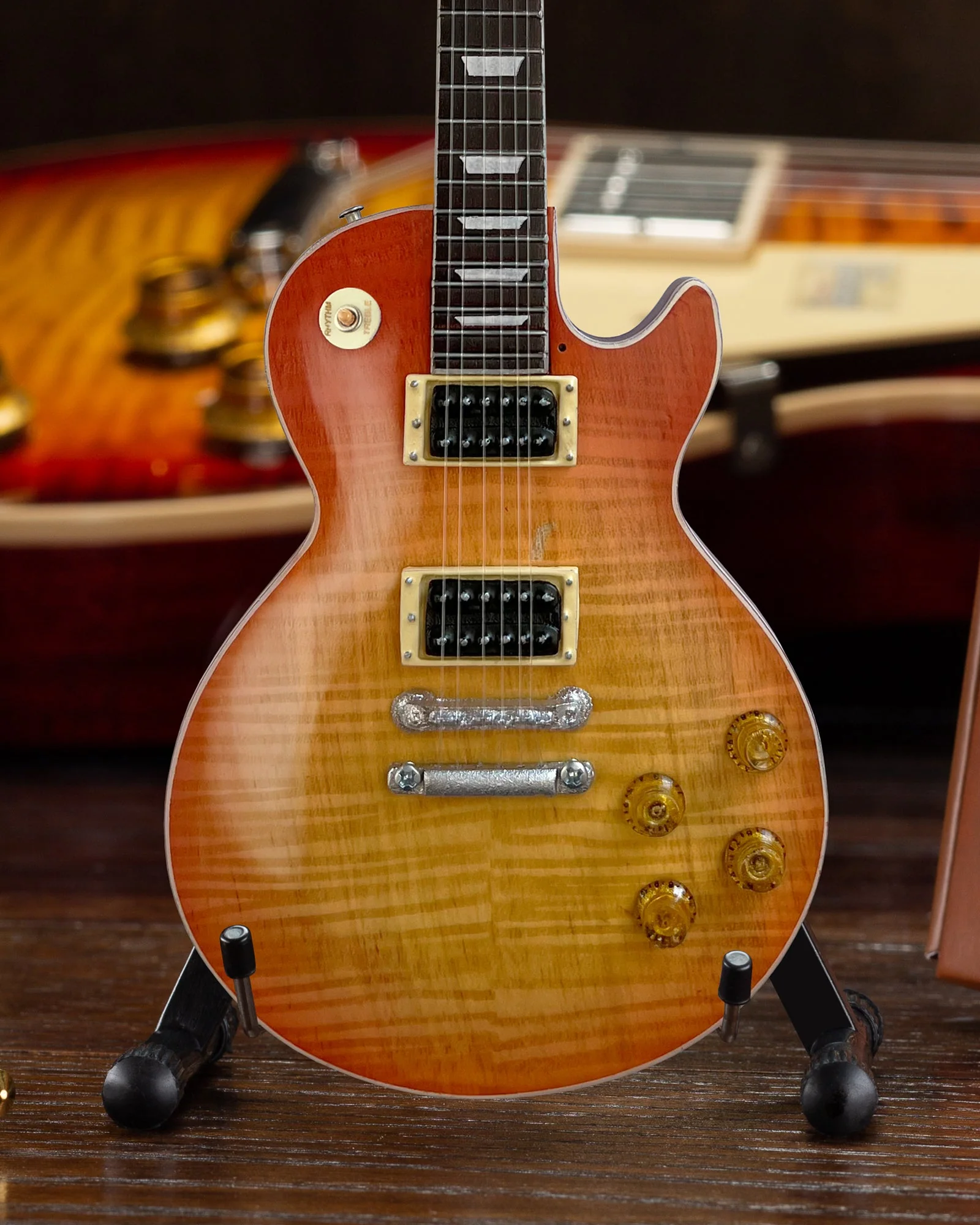 DUANE ALLMAN - 1959 GIBSON LES PAUL CHERRY SUNBURST - MINI GUITAR - Image 5