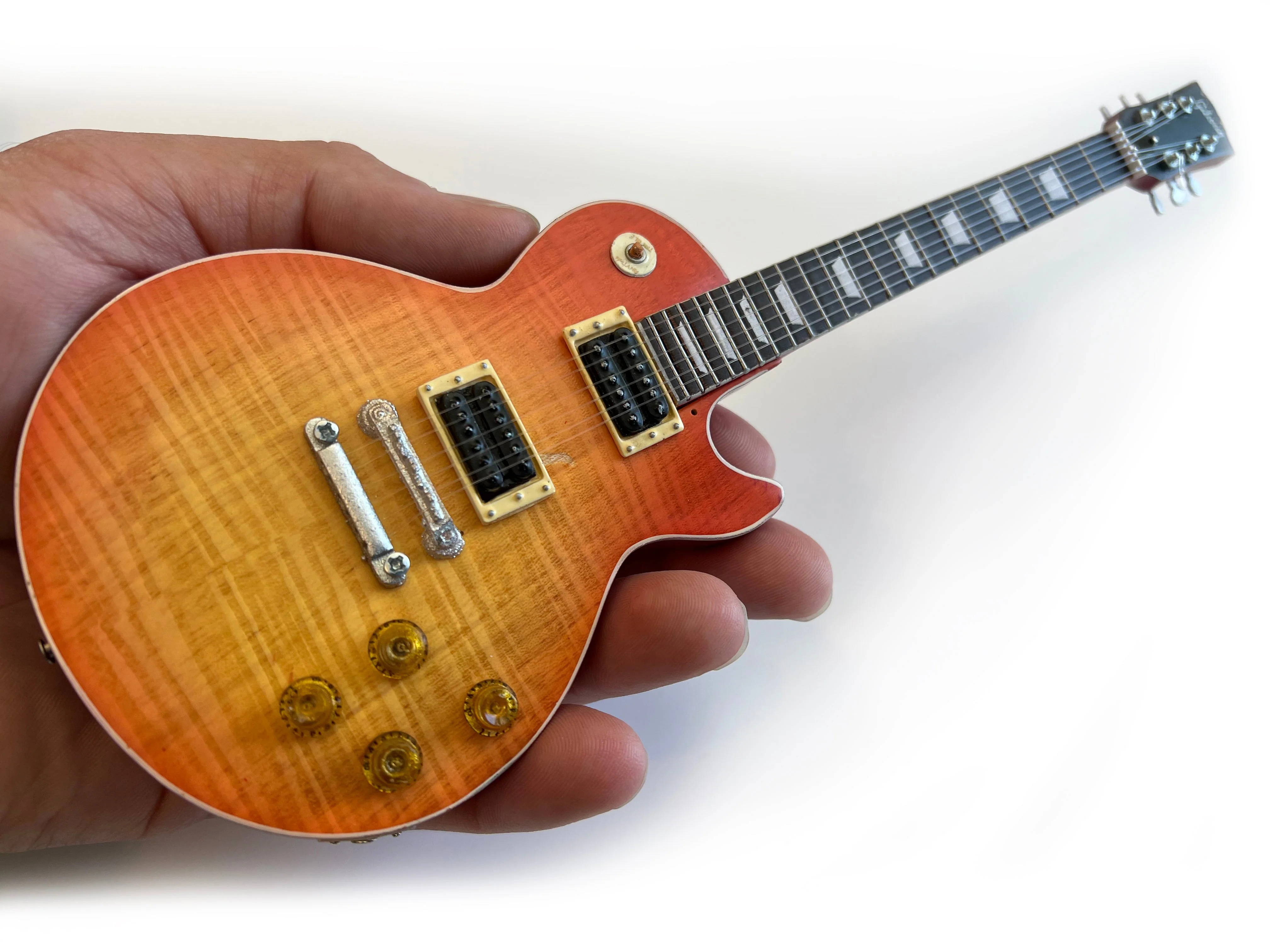 DUANE ALLMAN - 1959 GIBSON LES PAUL CHERRY SUNBURST - MINI GUITAR - Image 7