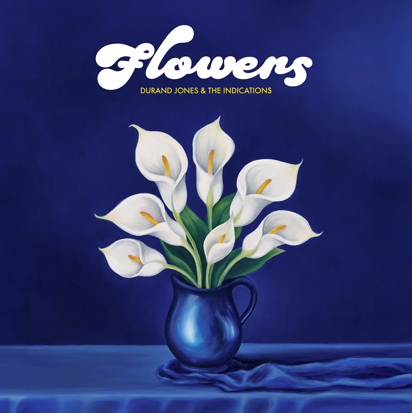 DURAND JONES & THE INDICATIONS - FLOWERS - BLUE COLOR - VINYL LP