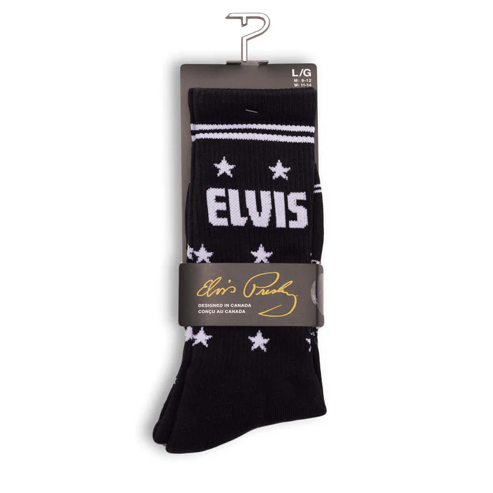 ELVIS PRESLEY - THE KING CREW SOCK - Image 4