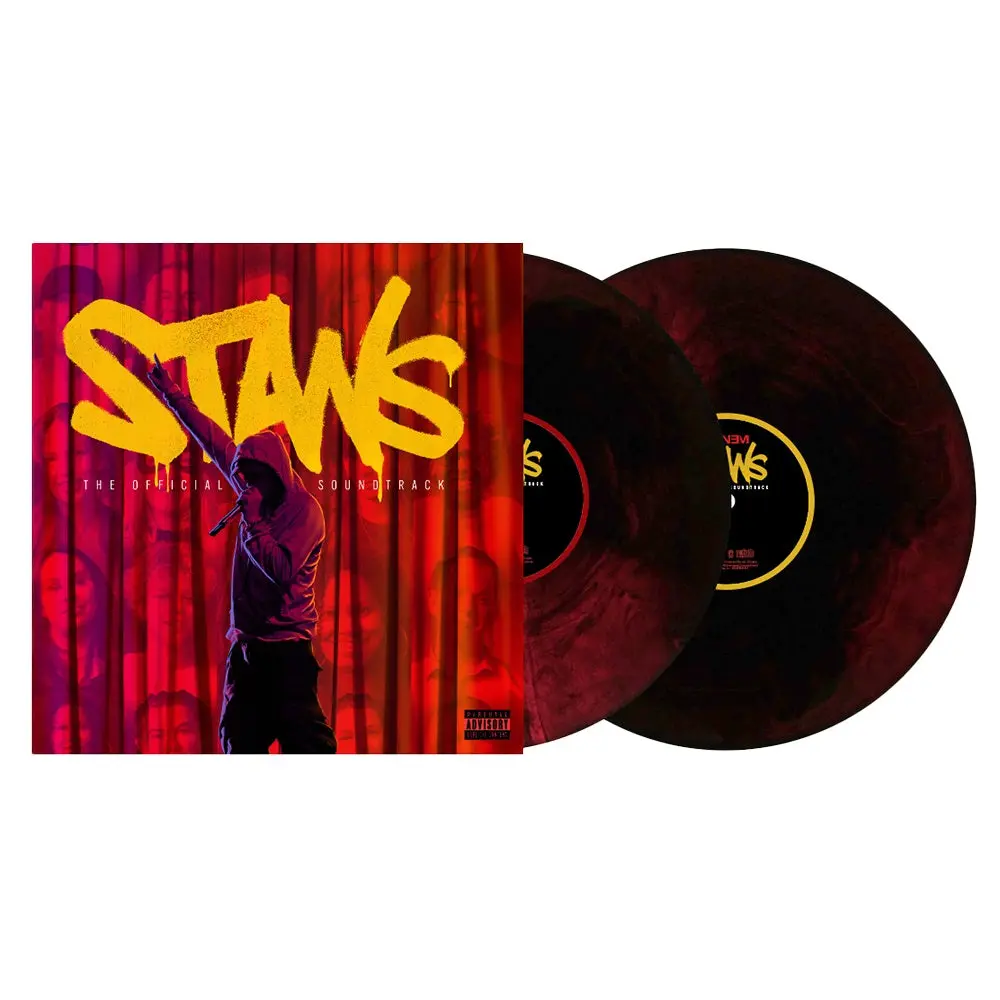 EMINEM - STANS: THE ORIGINAL SOUNDTRACK - INK BLEED RED COLOR - 2-LP - VINYL LP