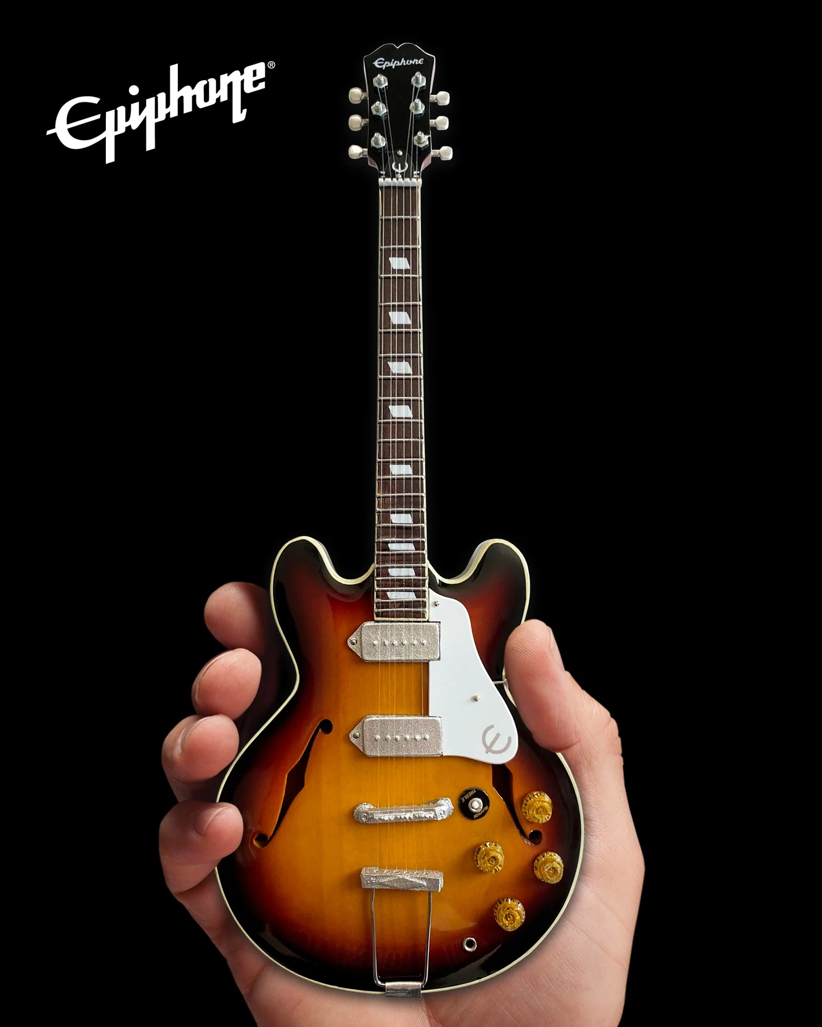 EPIPHONE - 1965 CASINO SUNBURST - MINI GUITAR - Image 3
