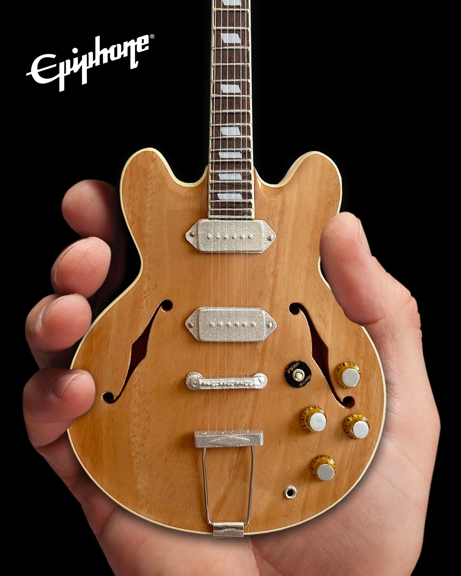 EPIPHONE - 1965 REVOLUTION NATURAL CASINO - MINI GUITAR - Image 2