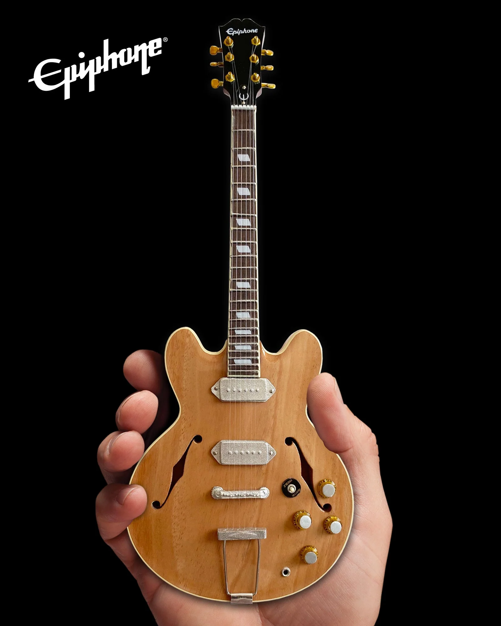 EPIPHONE - 1965 REVOLUTION NATURAL CASINO - MINI GUITAR - Image 3