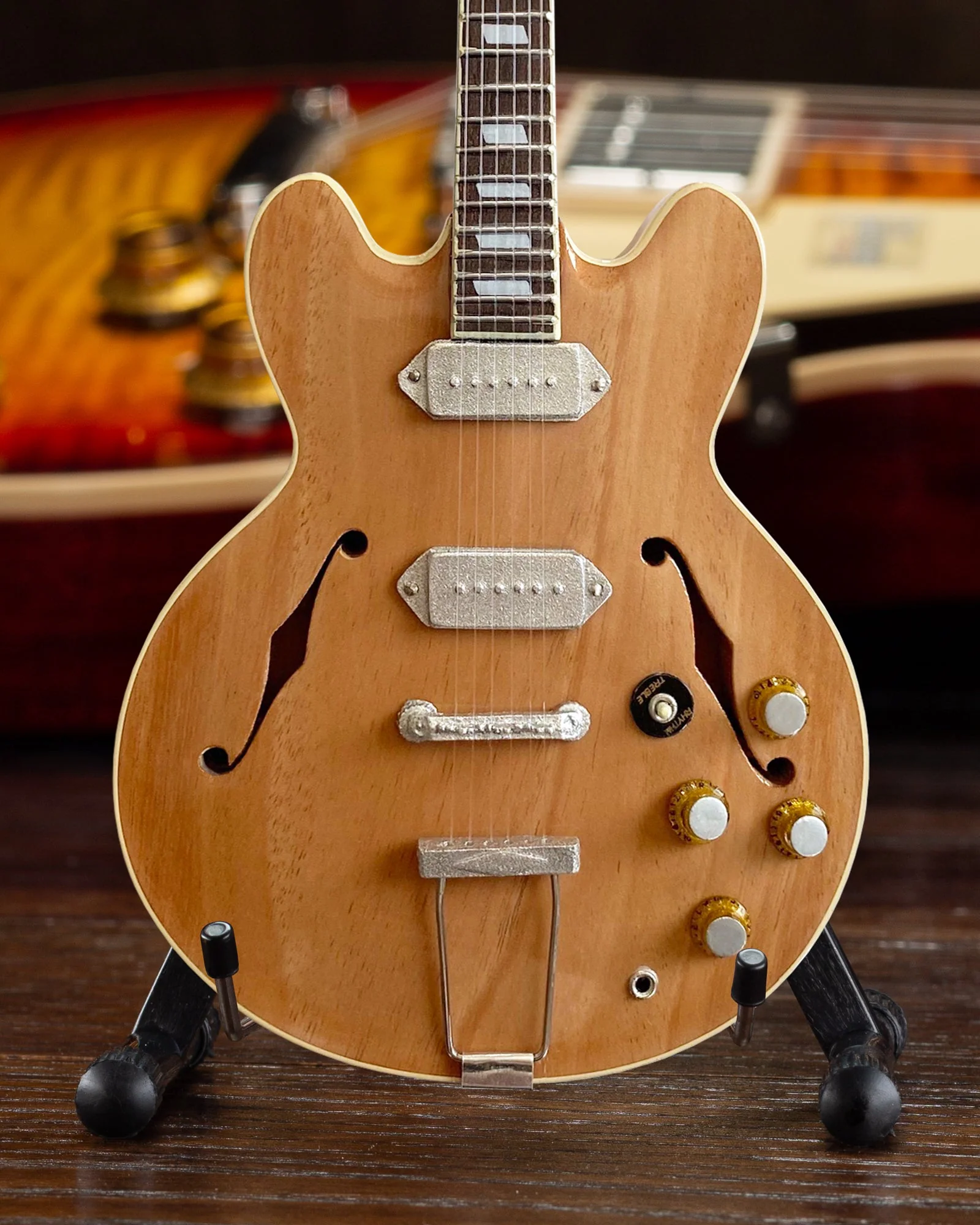 EPIPHONE - 1965 REVOLUTION NATURAL CASINO - MINI GUITAR - Image 4