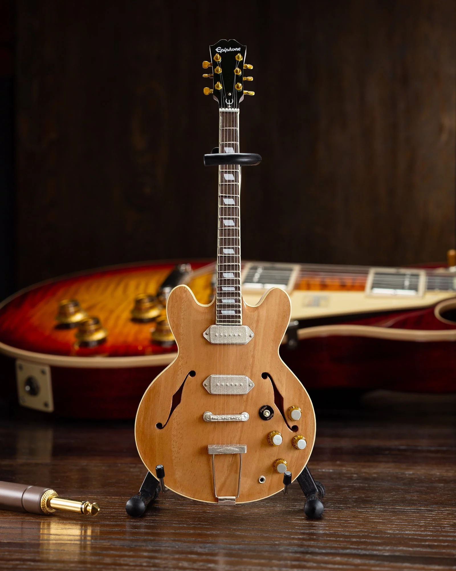 EPIPHONE - 1965 REVOLUTION NATURAL CASINO - MINI GUITAR - Image 5