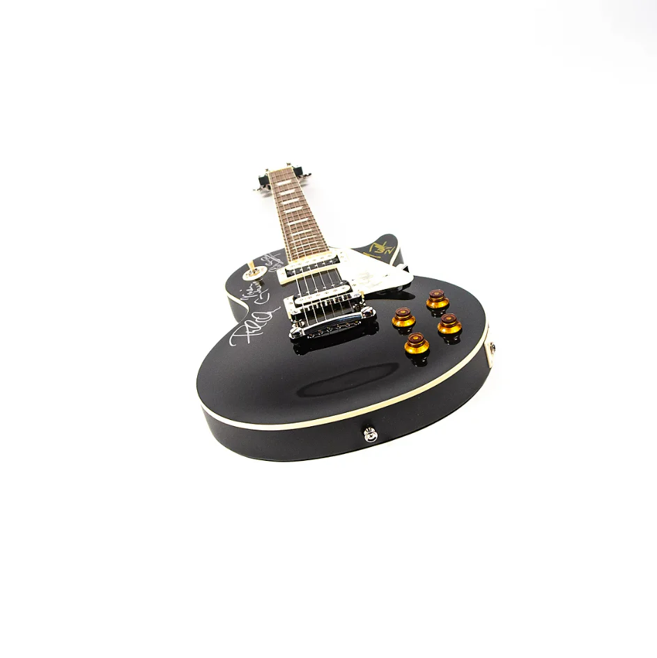 EPIPHONE LIMITED EDITION LES PAUL TRADITIONAL PRO-II GUITAR - SIGNED BY DEF LEPPARD - Image 4