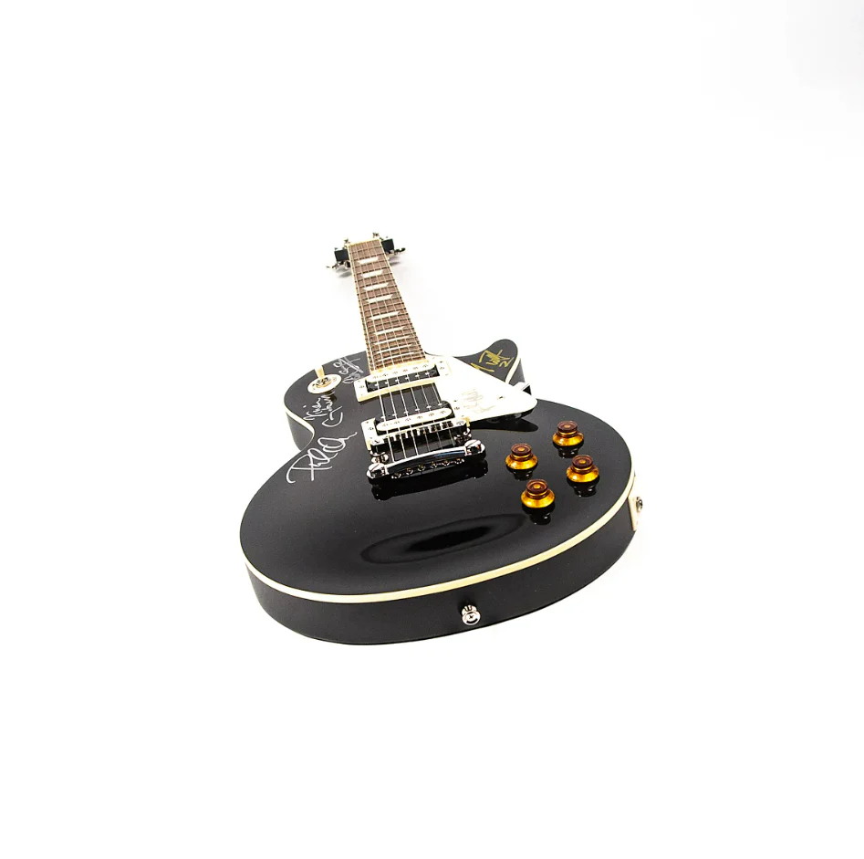 EPIPHONE LIMITED EDITION LES PAUL TRADITIONAL PRO-II GUITAR - SIGNED BY DEF LEPPARD - Image 8