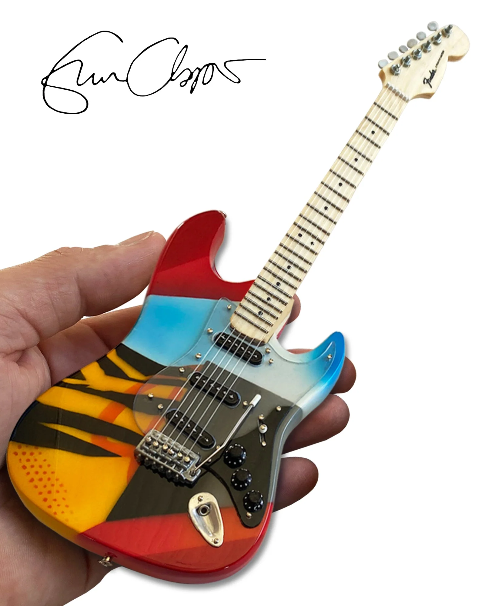ERIC CLAPTON - "CRASHOCASTER" - CRASH 3 - MINI GUITAR - Image 2