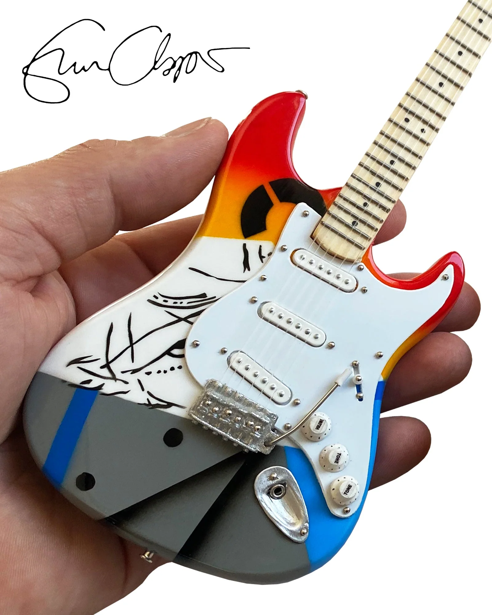 ERIC CLAPTON - CRASH ONE "OVER THE RAINBOW" - MINI GUITAR - Image 3
